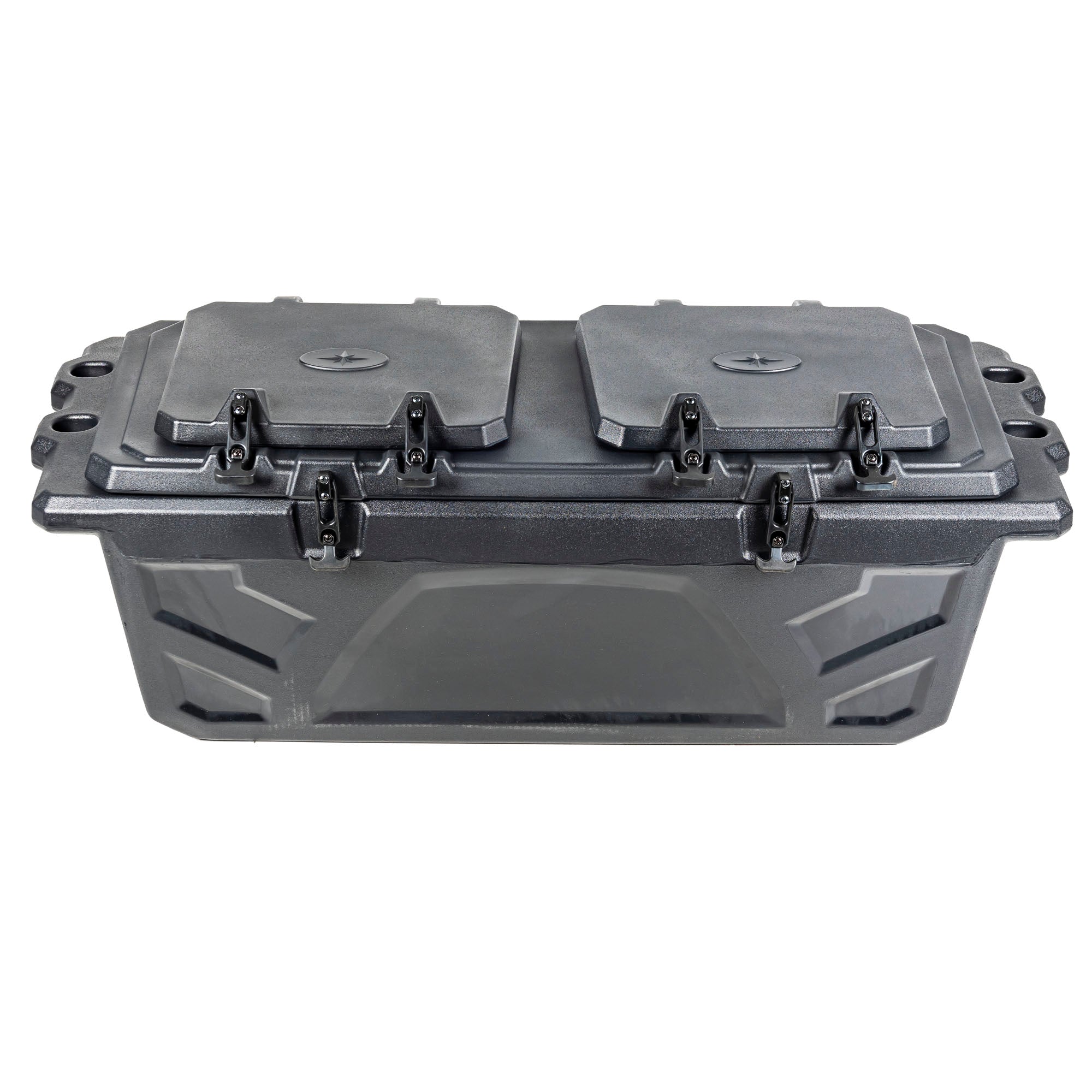 Polaris 2881527 Lock & Ride Black Plastic Rear Cargo Box