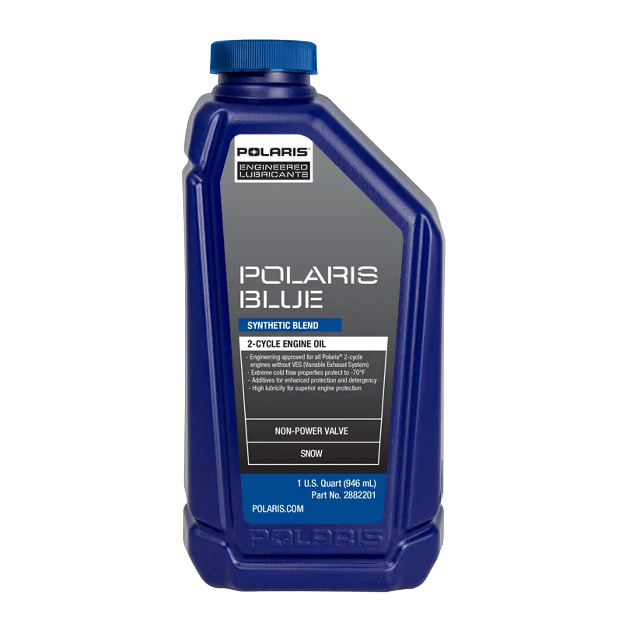 Polaris 2882201 Blue Engine Oil 1 Quart Indy Switchback Voyager 550 2871098