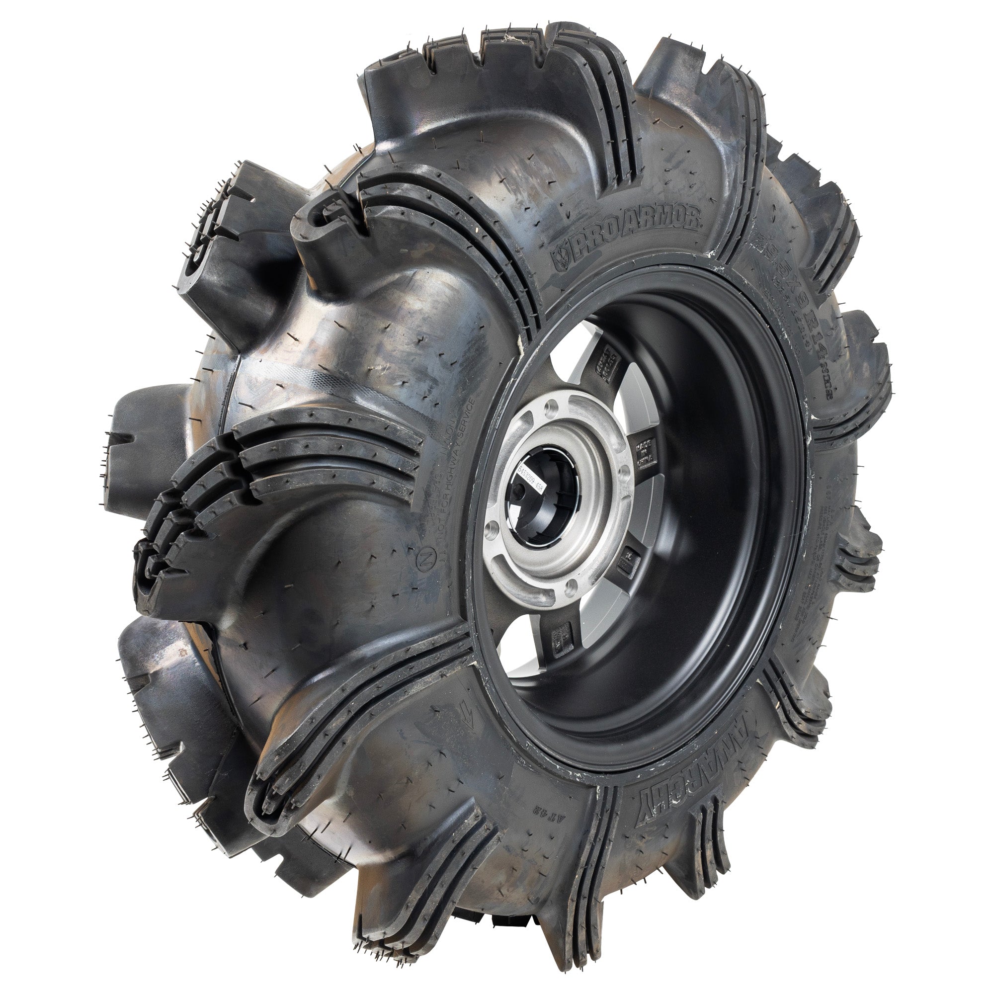 Polaris 2882402 14" Accent Amplify 29.5" Anarchy 4 Wheel Tire Combo Set Fits All RZR XP