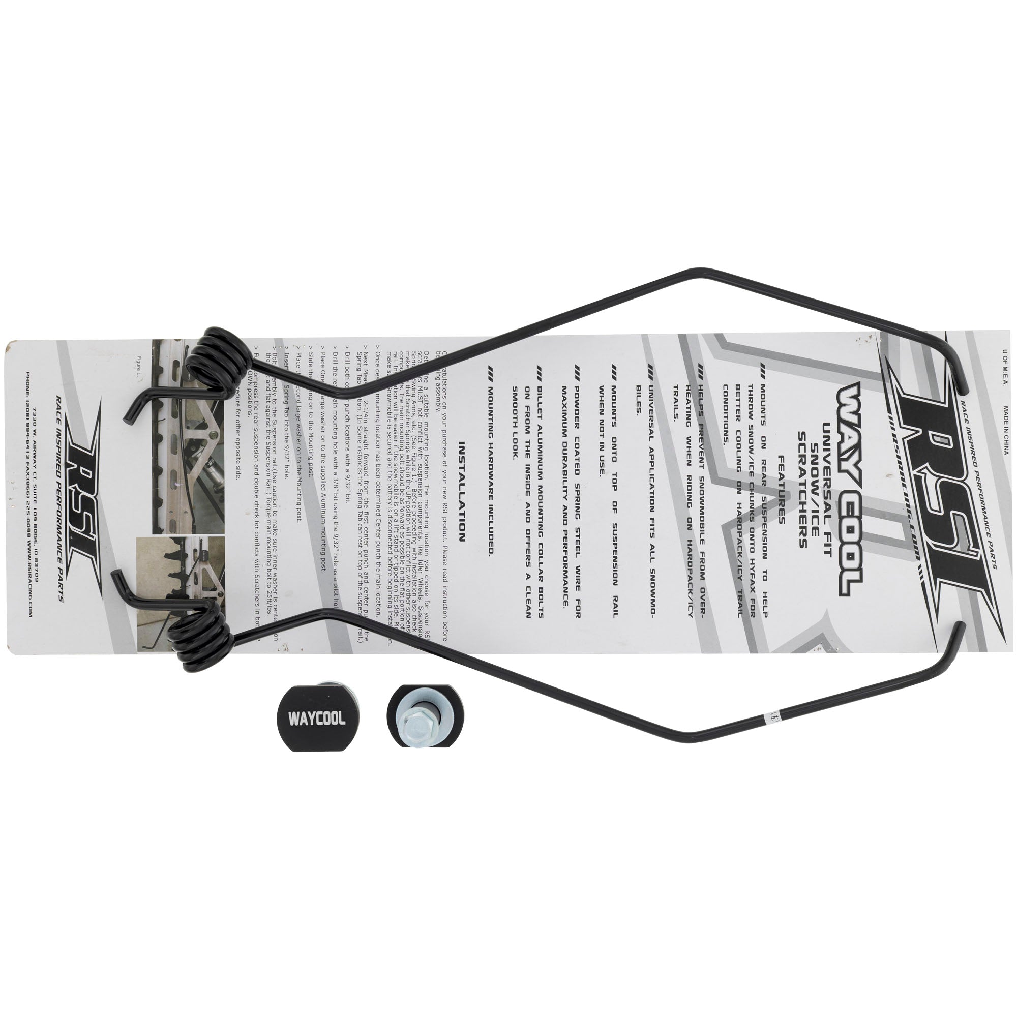 Polaris 2882596 Mountain Horse Ice Scratchers Rail