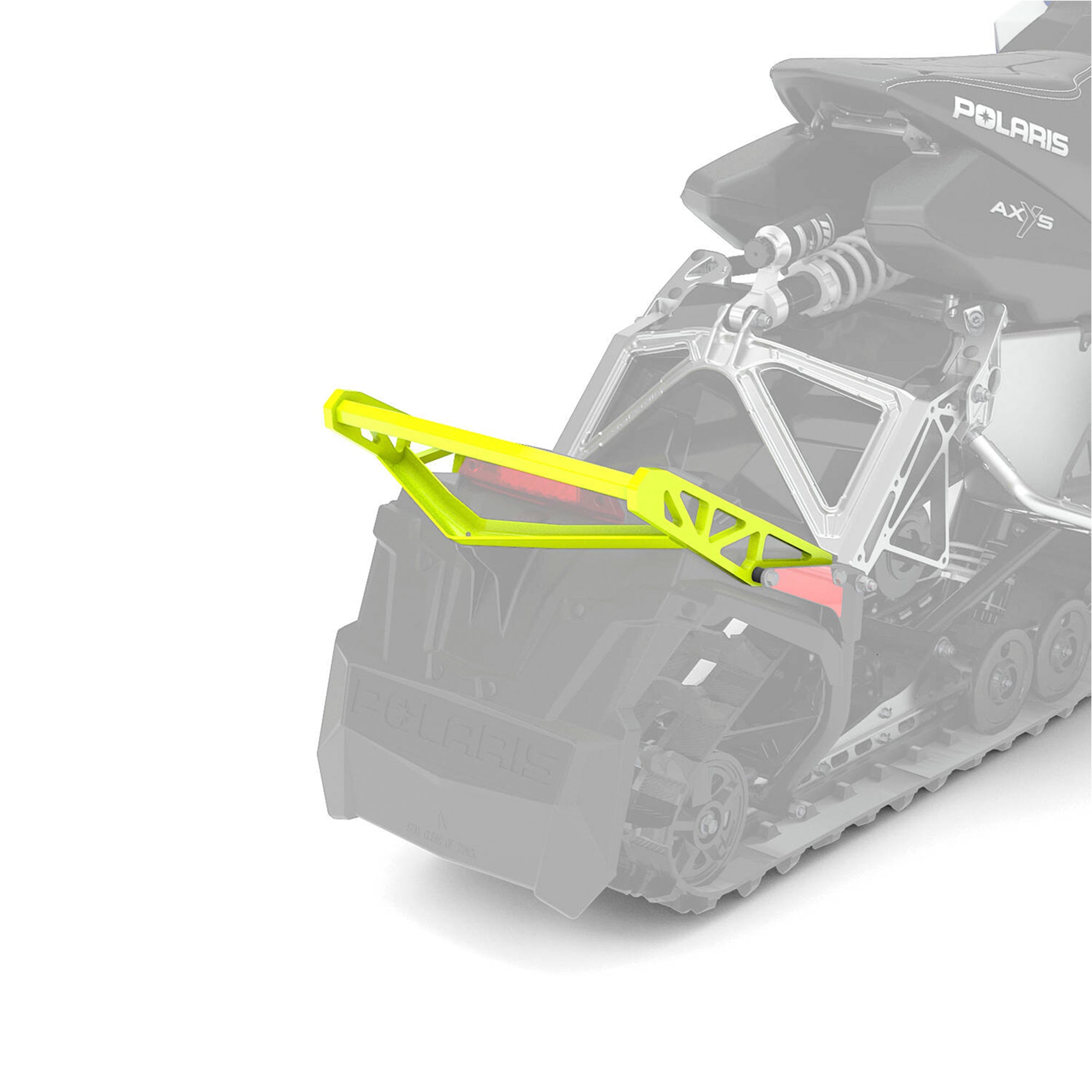 Polaris 2882926-630 Lime Squeeze Rear Elite Pro Bumper Rush Switchback XCR 800