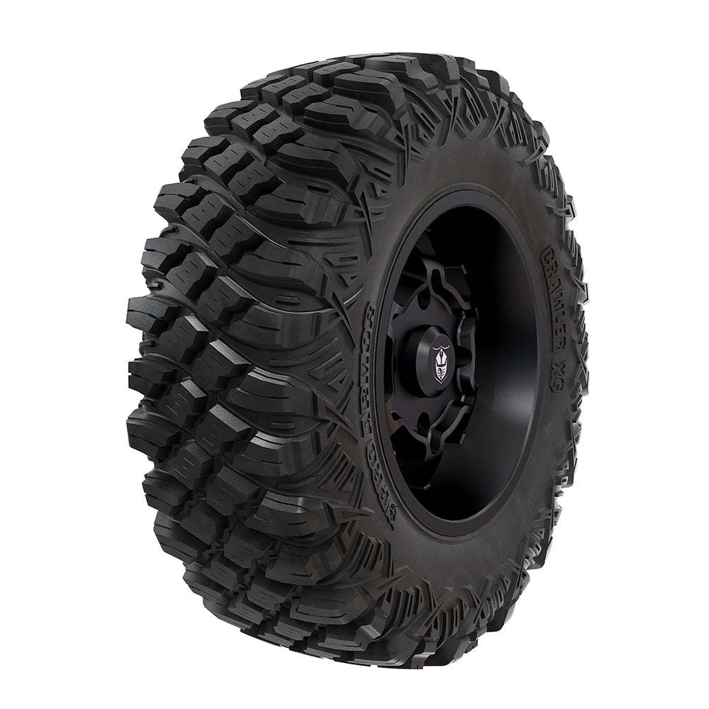 Polaris Pro Armor 2883178 Matte Cyclone Rim Crawler XG Tire Combo 1000 XP  Turbo