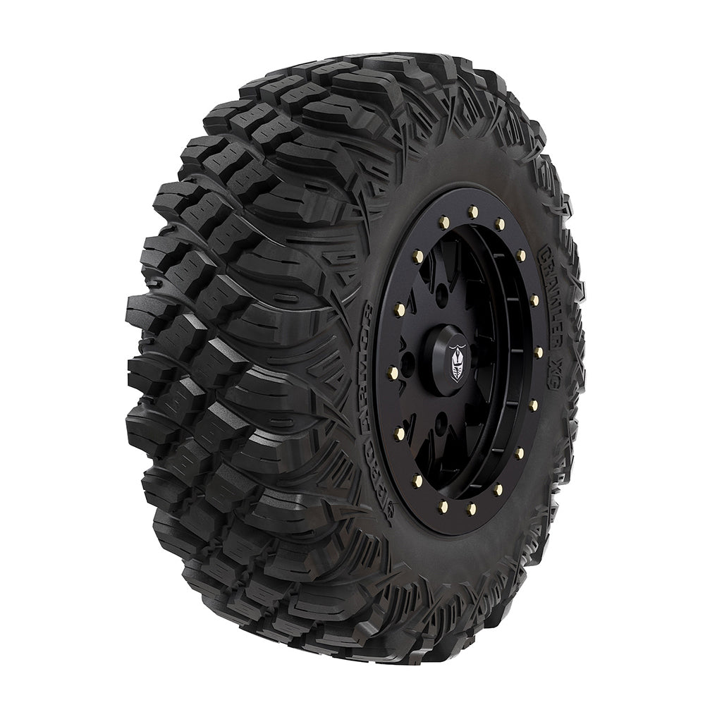 Polaris Pro Armor 2883180 Matte Halo Rim Crawler XG Tire Combo 1000 XP  Turbo  S
