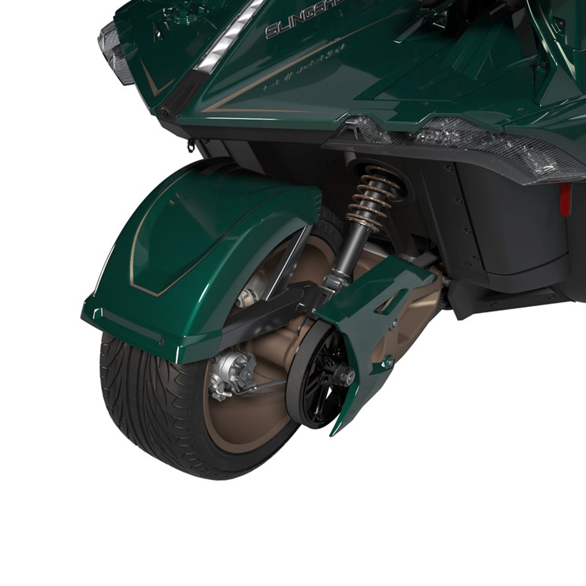 Polaris Bronze Smoke Rear Fender Decal 2883281-768