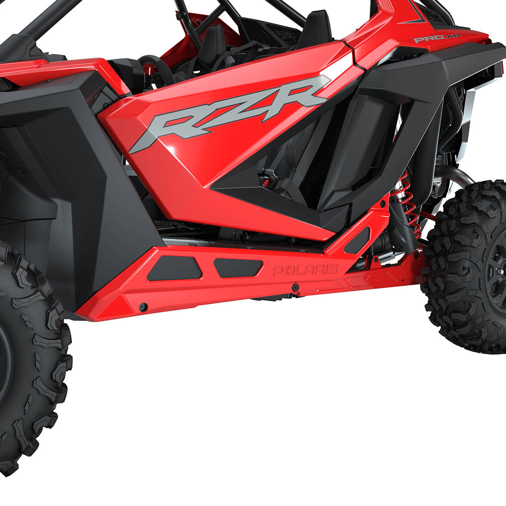 Polaris Indy Red Low Profile Rock Sliders 2883760-293