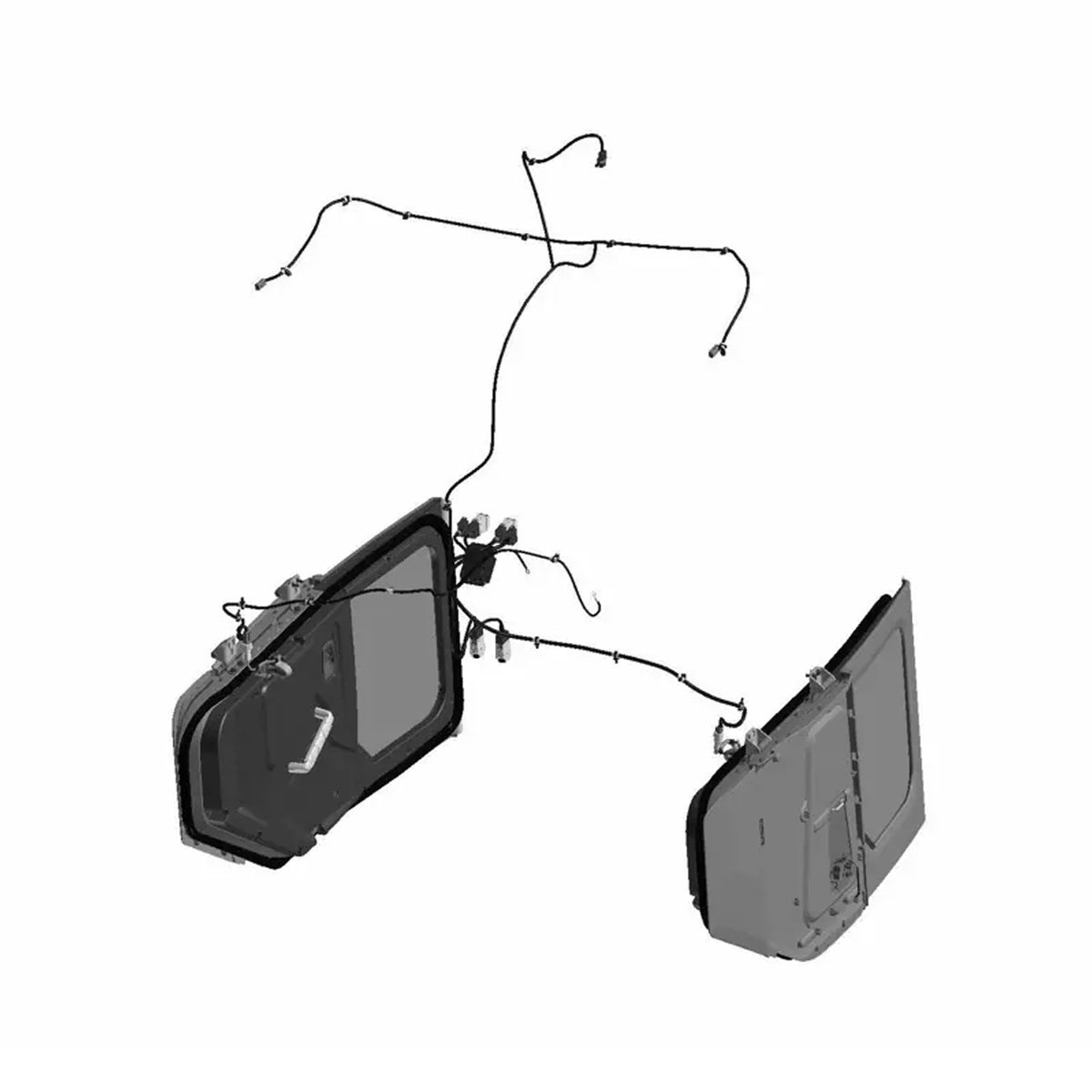 Polaris 2884397 Rear Full Polly Doors Xpedition  XP 2024-2025