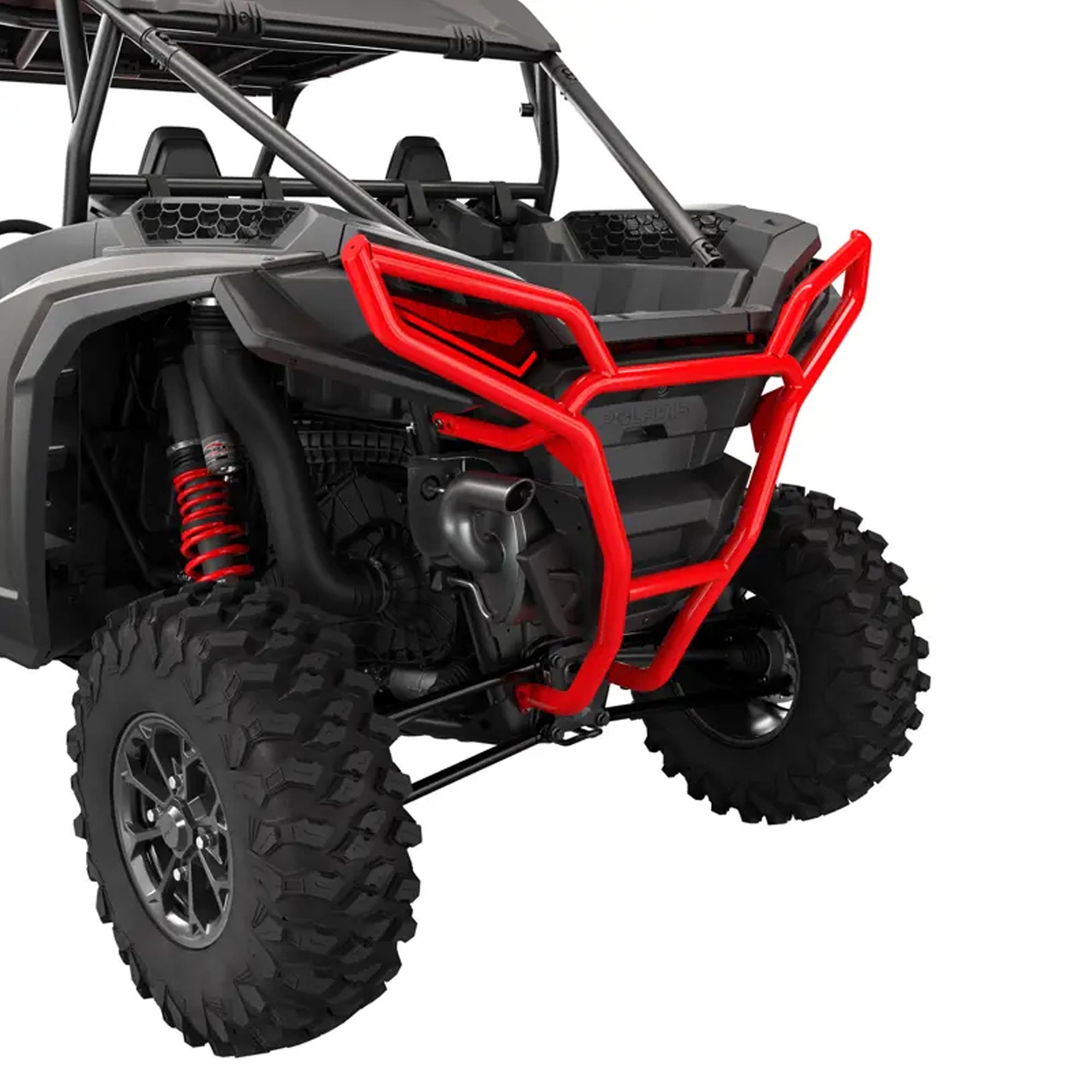 Polaris Indy Red Rear High Coverage Bumper 2884514-293