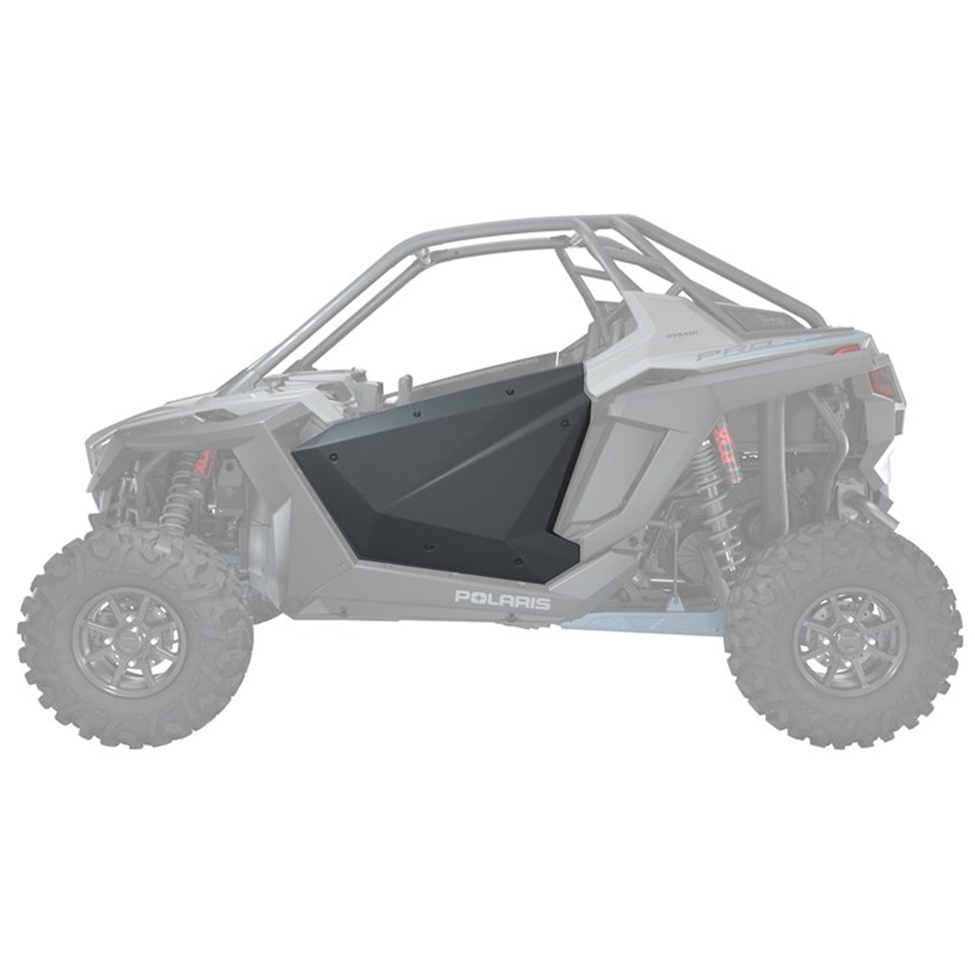 Polaris Matte Black Aluminum 2-Seat Doors 2884659-458