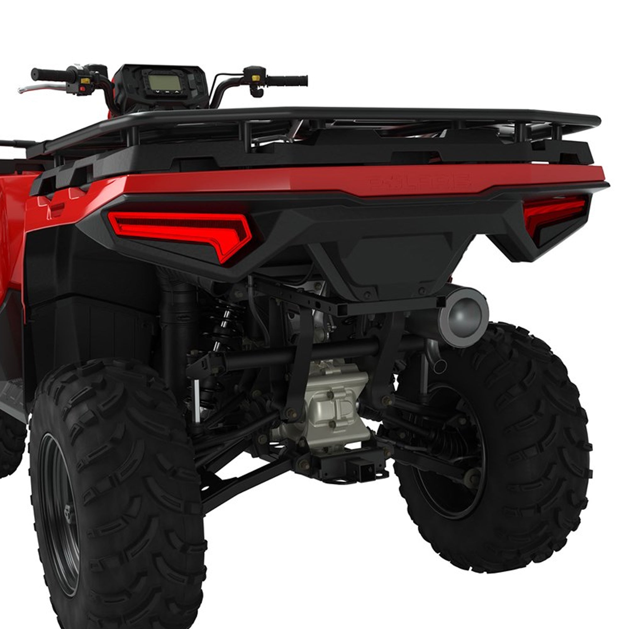 Polaris 2884843 Black Rear Utility Rack