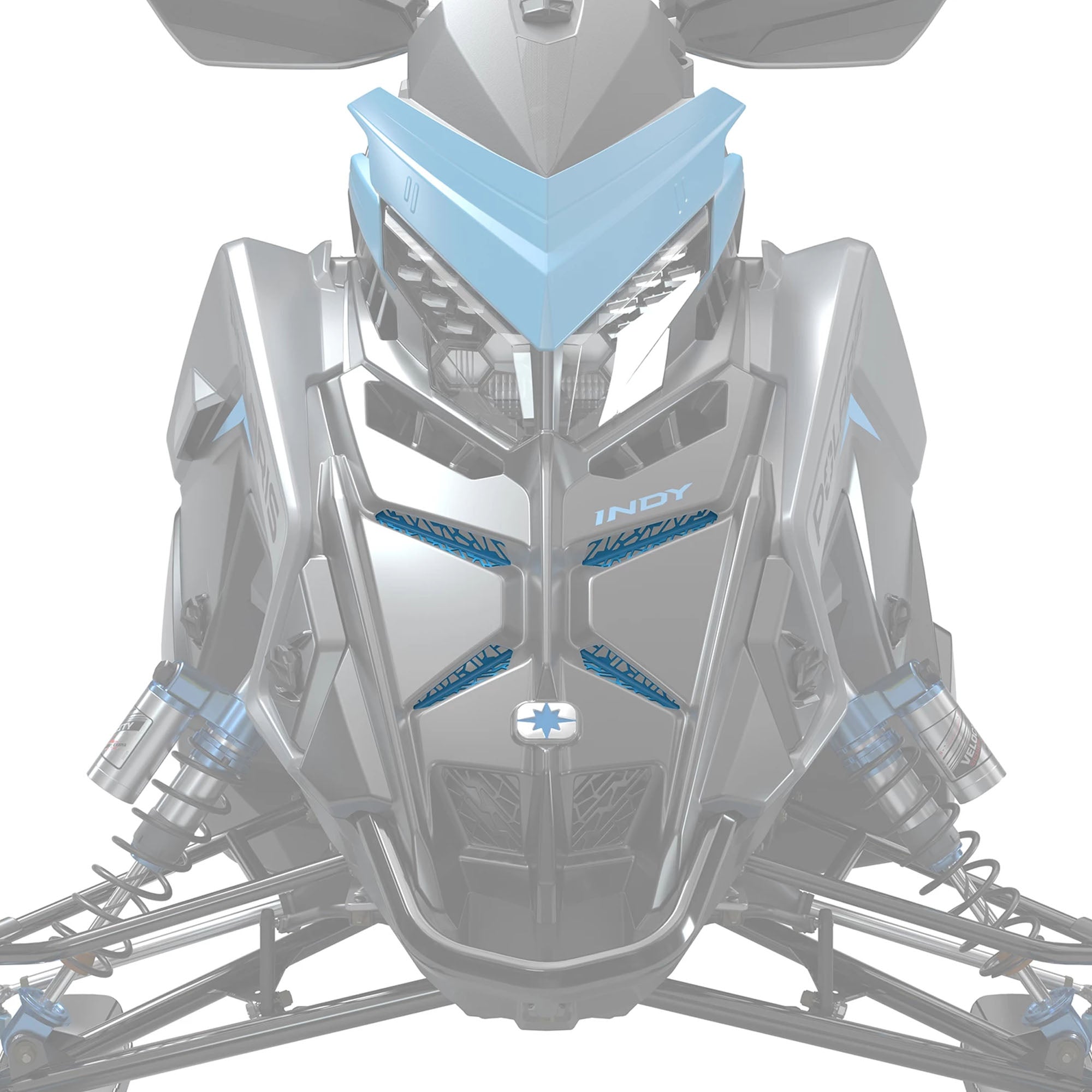 Genuine OEM Polaris Grill Inserts Indy Switchback RMK XCR 2884979-737