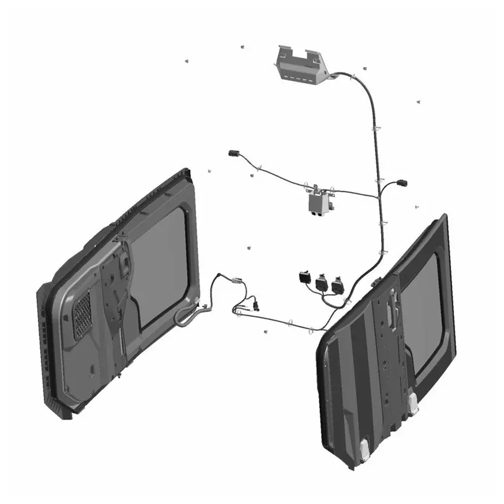 Polaris 2889076 Power Window Doors Ranger  Crew 2024