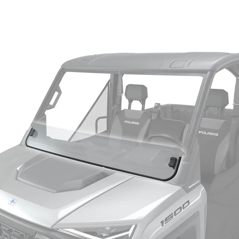 Polaris Lock & Ride Hard Coat Poly Half Windshield 2889090 alternate view