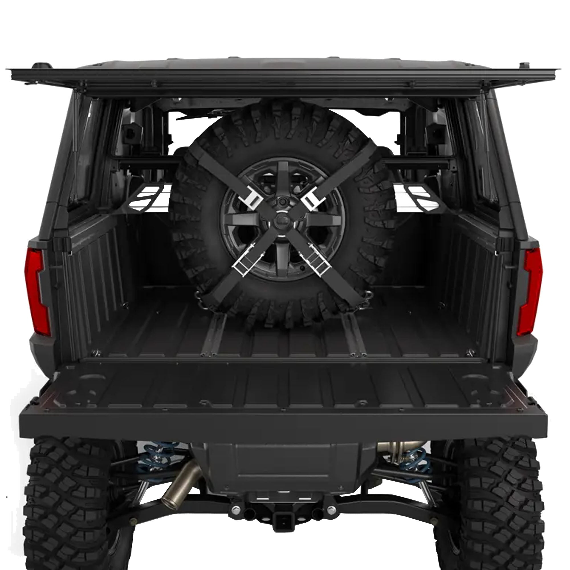 Polaris 2889336-458 Lock & Ride MAX Spare Tire Carrier Xpedition XP 5 ADV 5 OEM