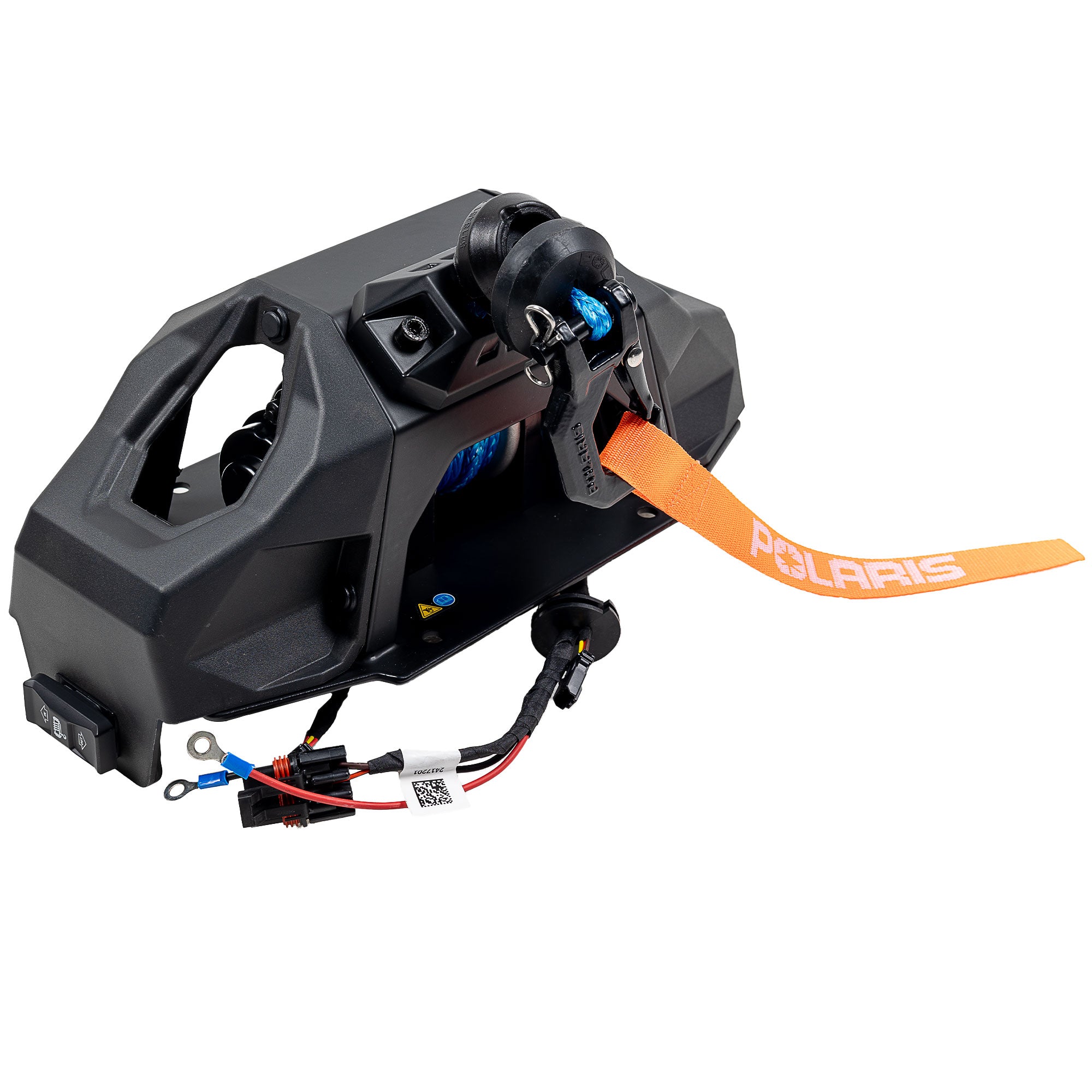 Polaris 2889705 Rear Cargo Box Winch 300 Lb. Pull Force For Effortless Loading