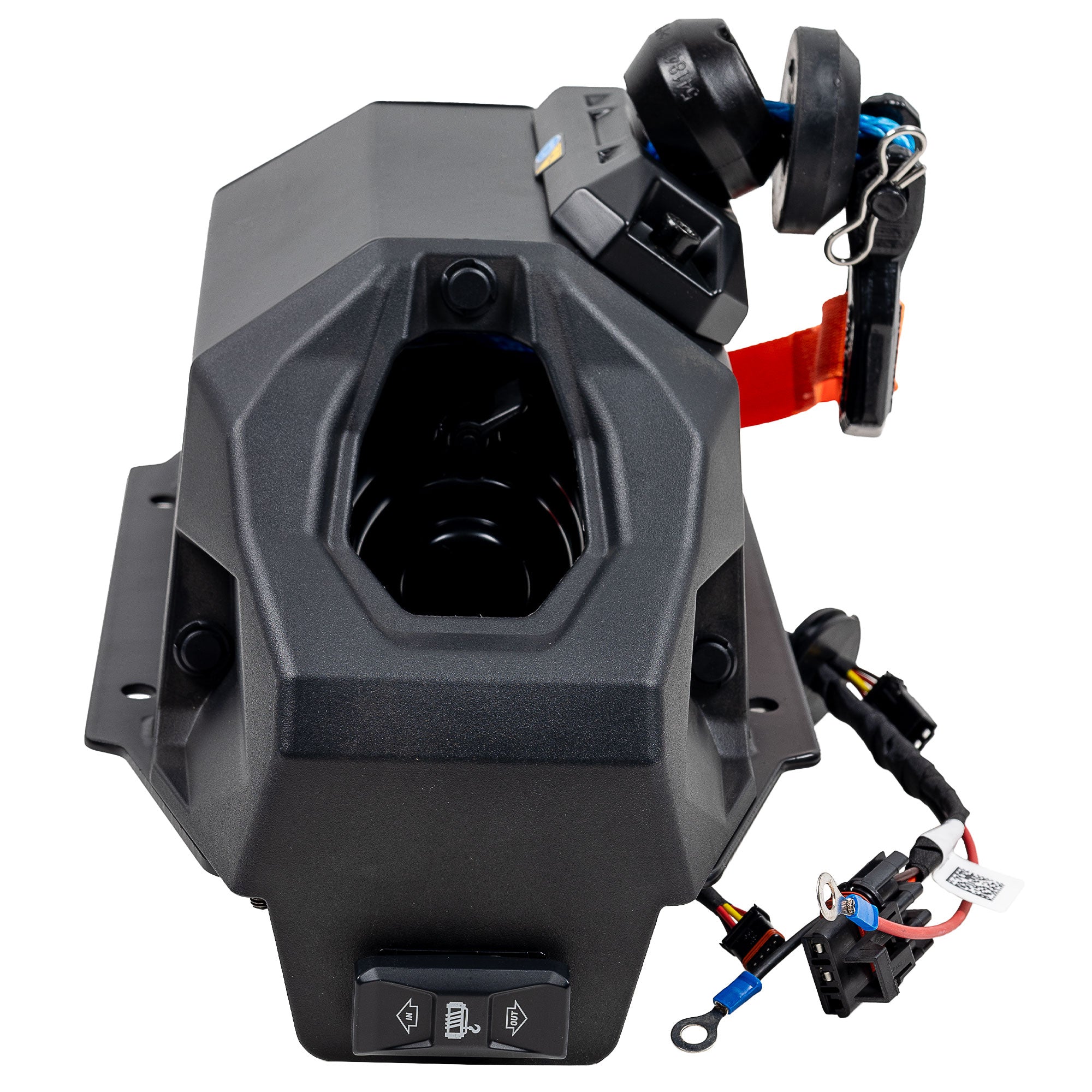 Polaris 2889705 Rear Cargo Box Winch 300 Lb. Pull Force For Effortless Loading
