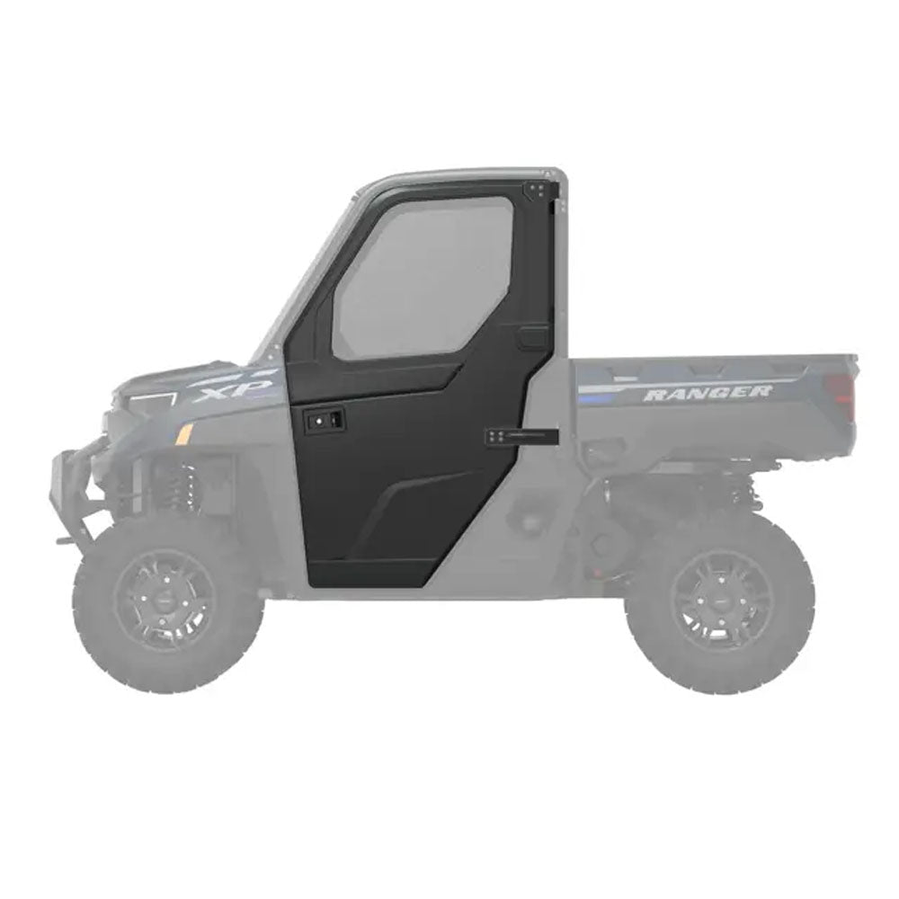 Polaris 2889811-070 Front Black Poly Manual Crank Window Doors Ranger Trail Boss