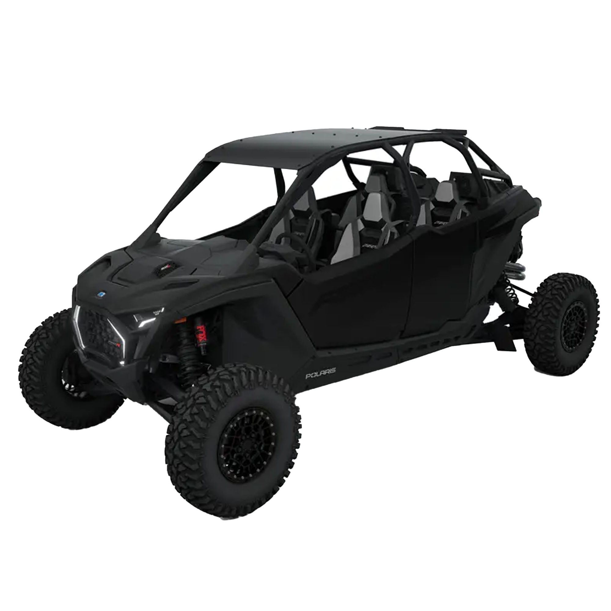 Polaris 2890395-458 Low Profile Rock Sliders 4-Seat RZR Pro XP 4 Matte Black