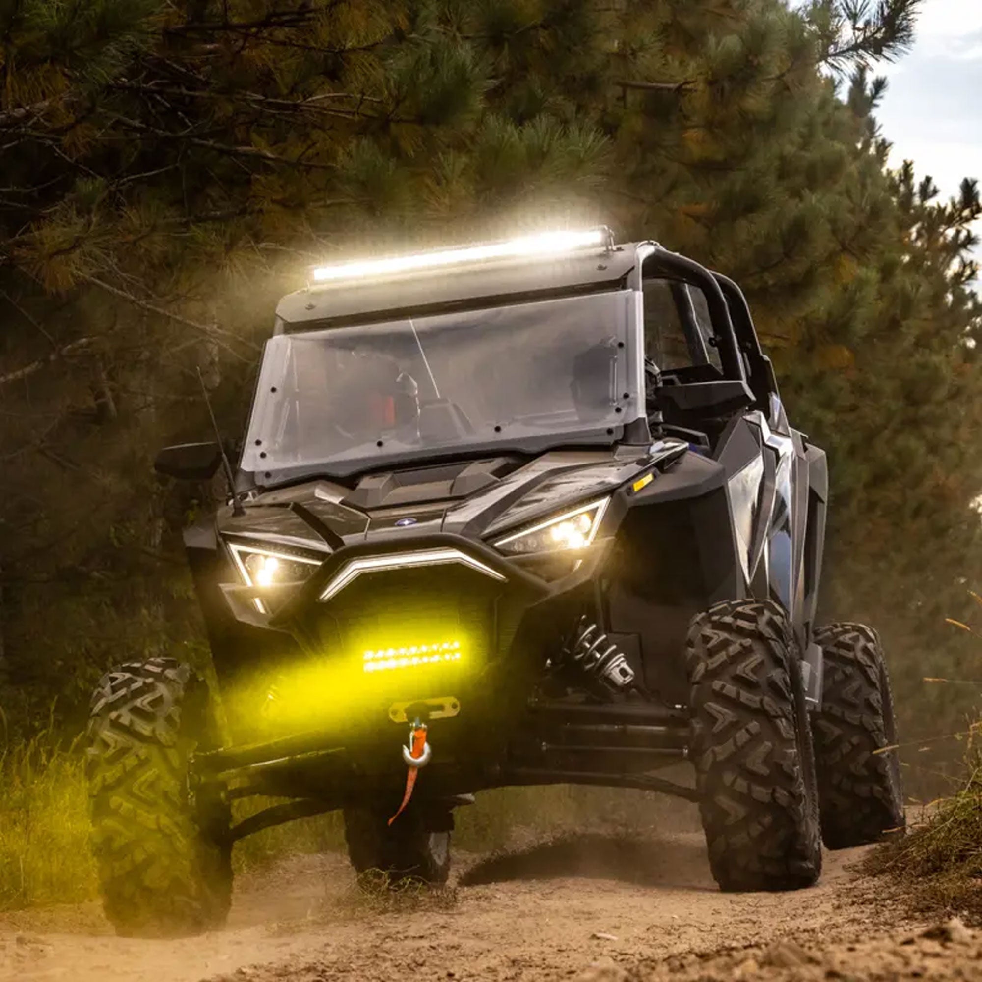 Polaris 2890402 Pro HD 4,500 LB Winch RZR Pro R 4 Turbo Ultimate Premium Sport