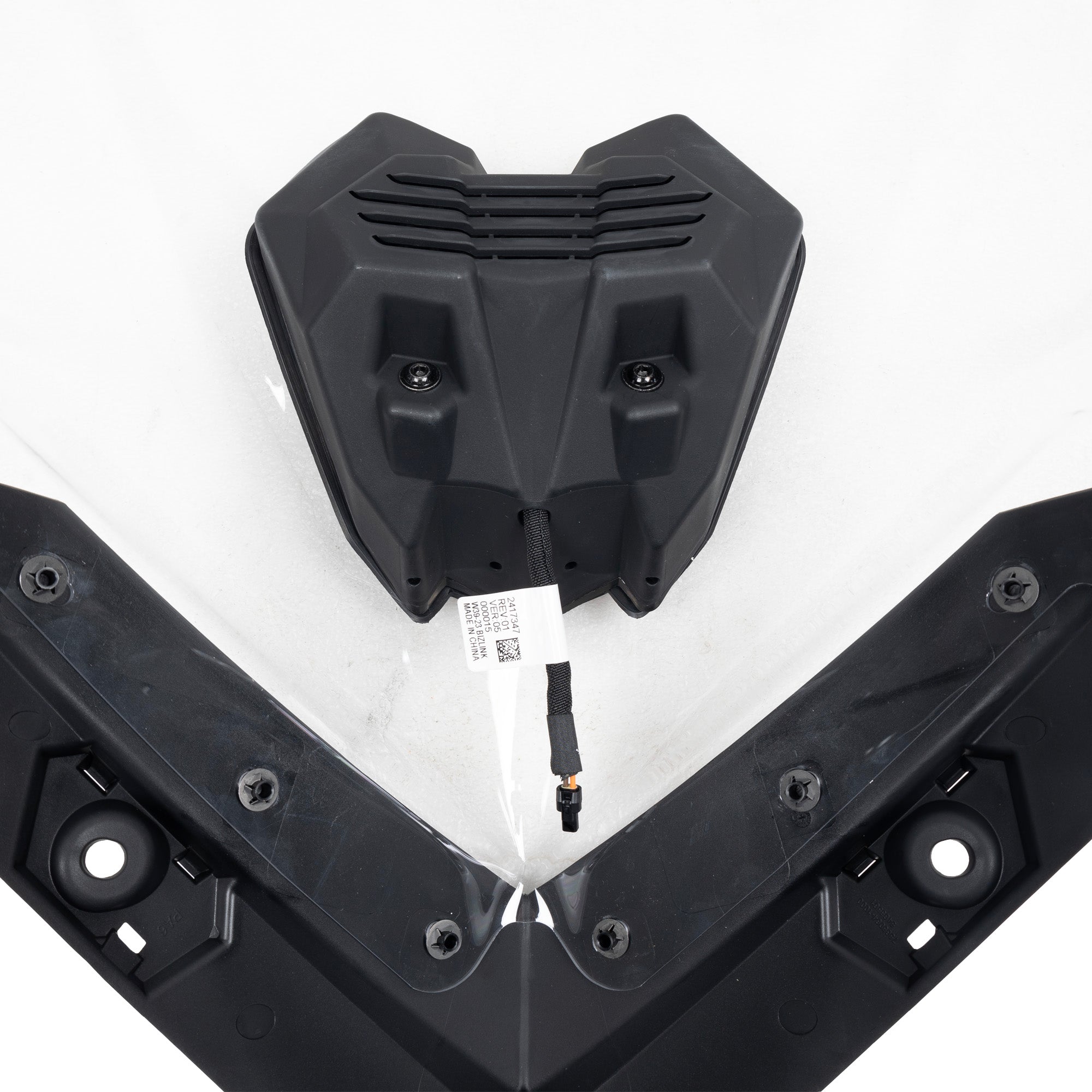 Polaris 2890510 Tall Windshield with Integrated Auxiliary Light Indy RMK Switchback 650