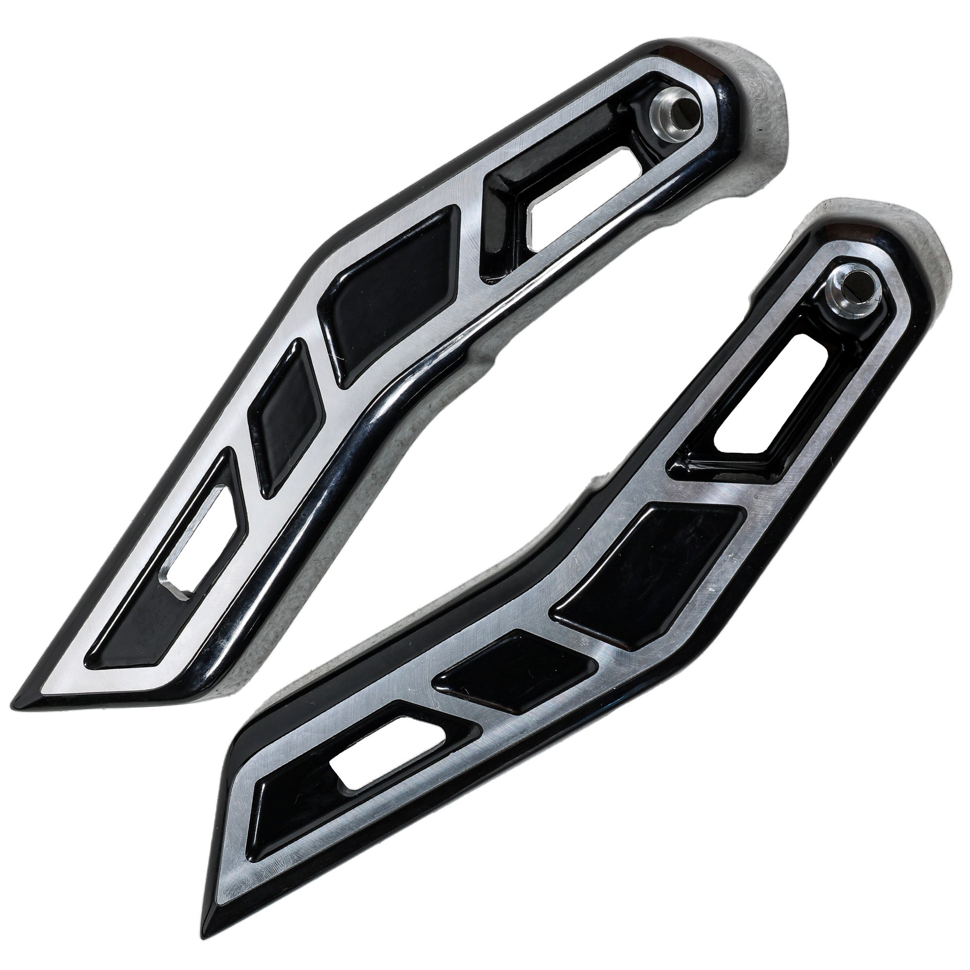 Polaris 2890512-067 Gloss Black Rear HD Burandt Edition Bumper