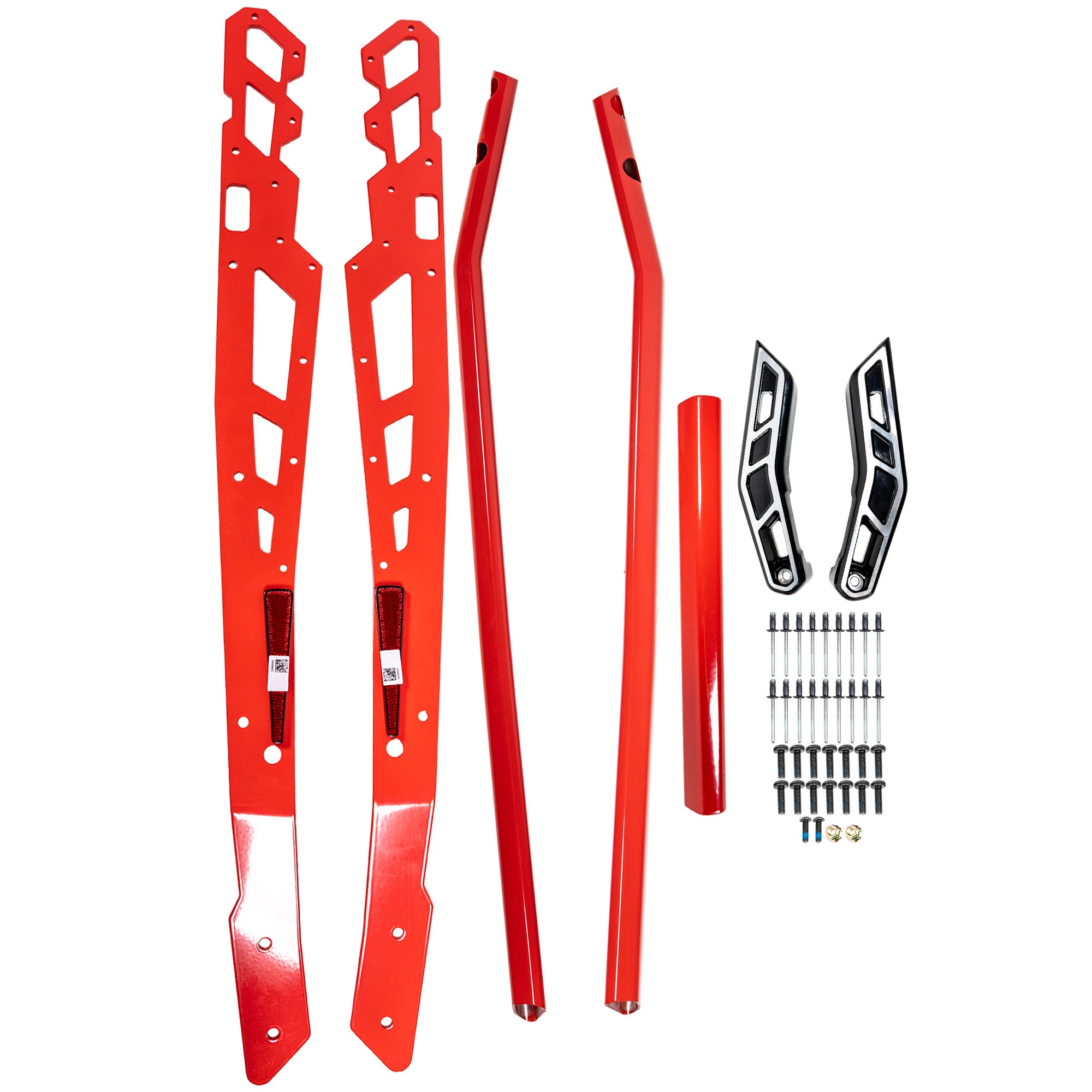 Polaris 2890512-293 Indy Red Rear HD Burandt Edition Bumper