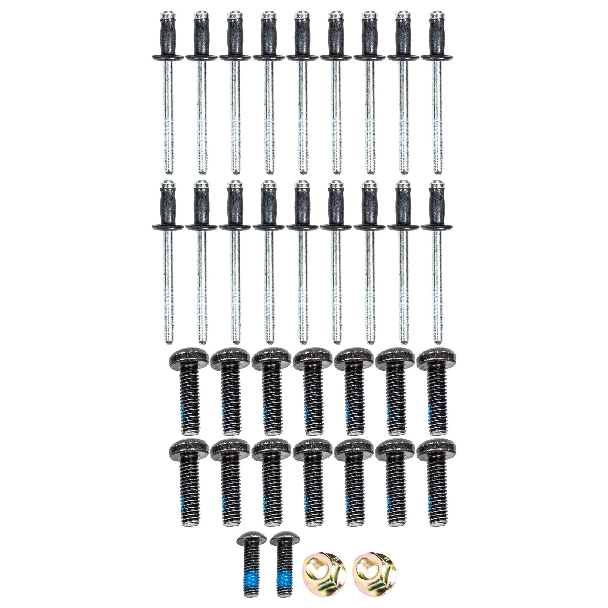 Polaris 2890512-647 Orange Burst Rear HD Burandt Edition Bumper