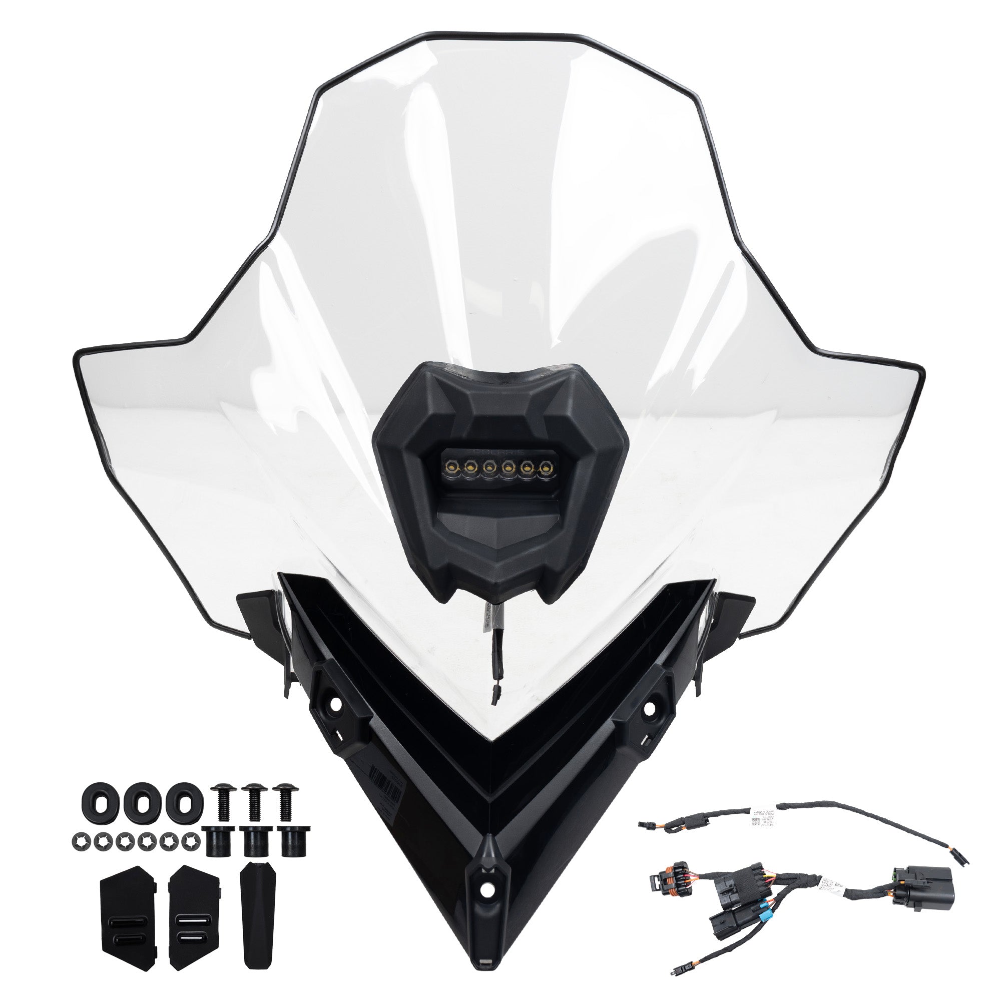 Polaris 2890642 Extra Tall Windshield with Integrated Center Light Indy
