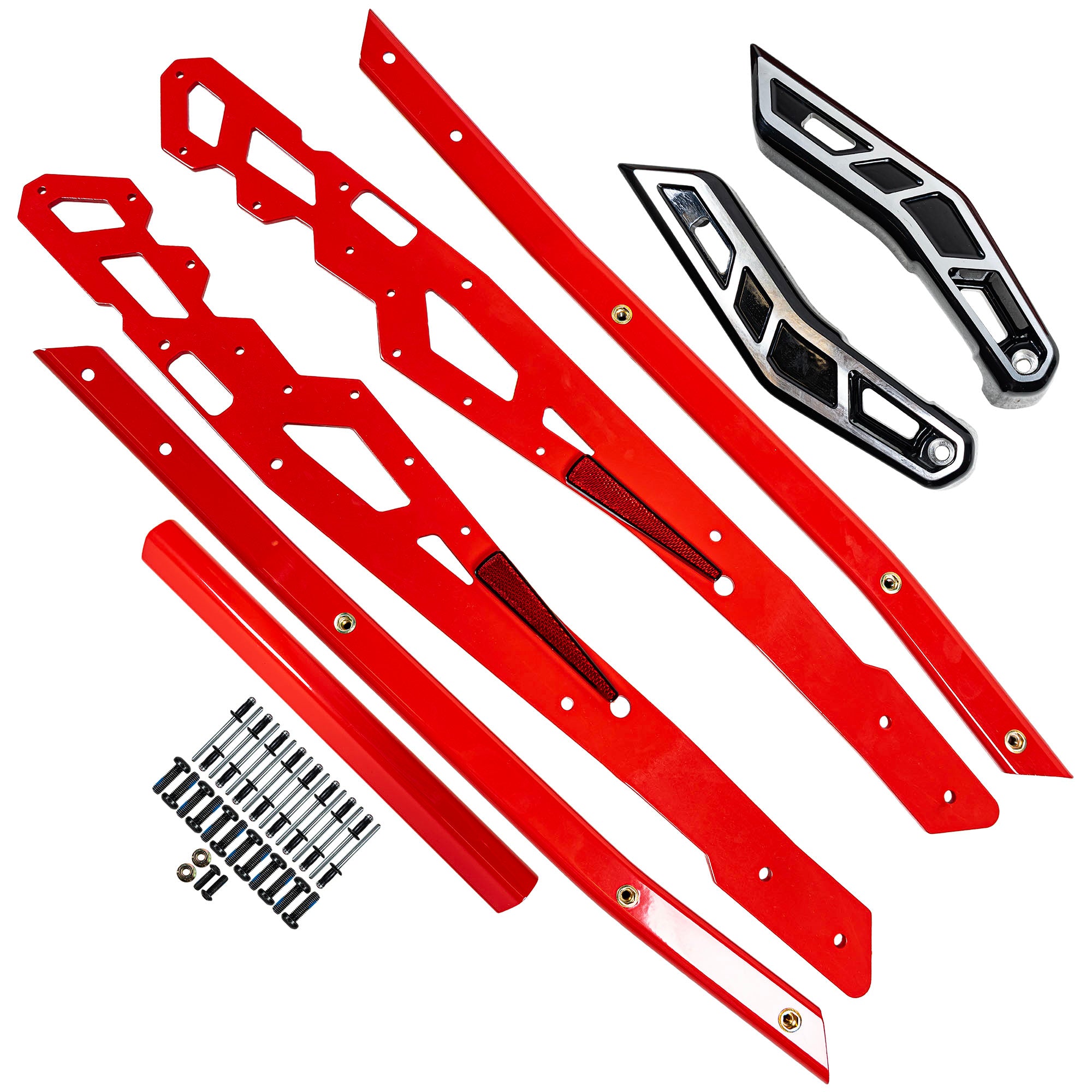 Polaris 2890670-293 Red Burandt Edition HD RMK Slash 155 Rear Bumper