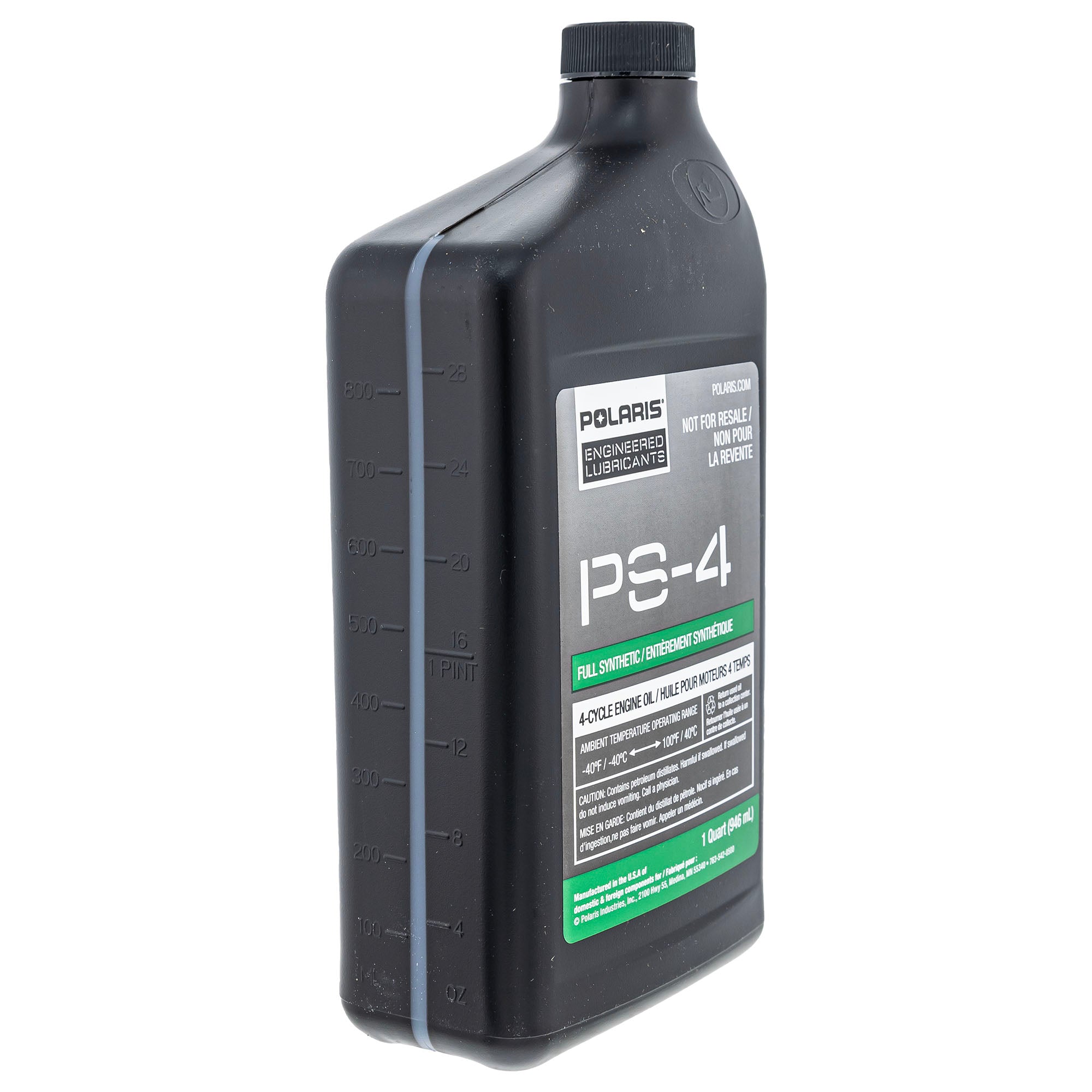 Polaris 2890880 PS-4 5W-50 Full Synthetic 4-Stroke Oil Change Kit RZR PRO R