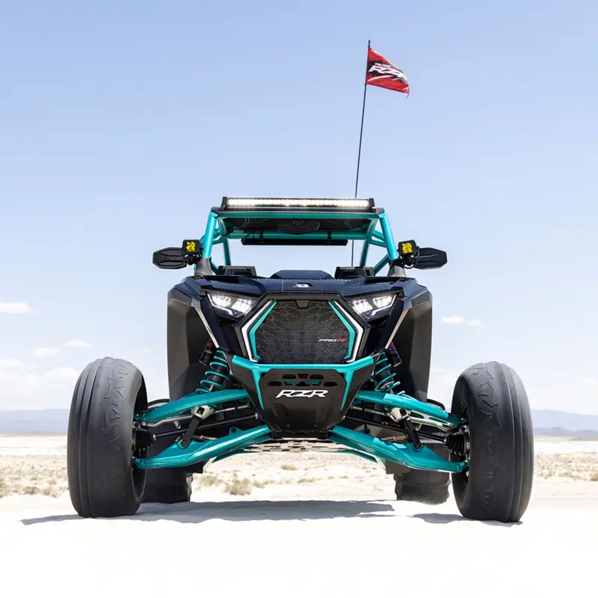 Polaris 2891093-887 Radiant Green Pro Armor Aluminum Front Grille RZR Pro R 4