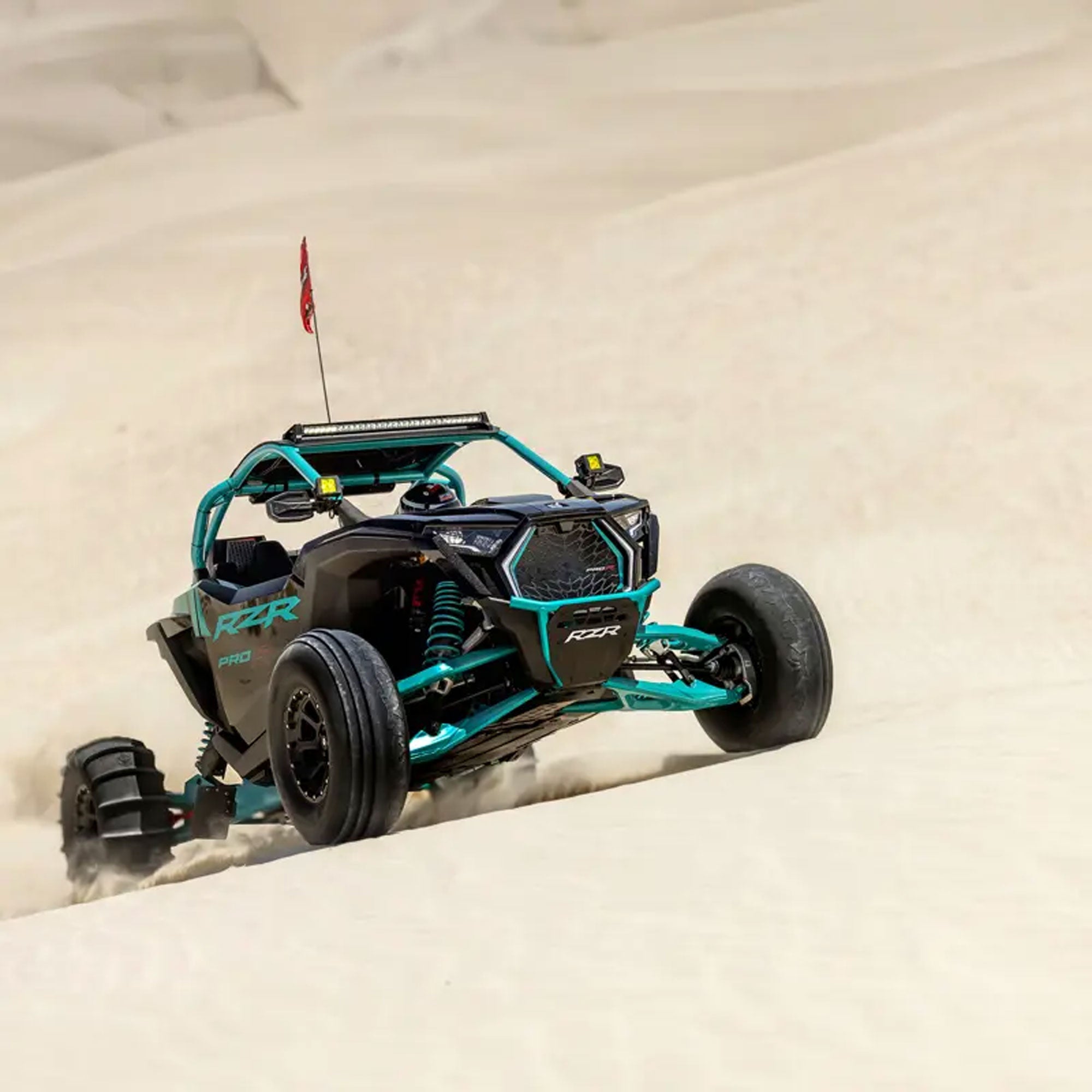 Polaris 2891093-887 Radiant Green Pro Armor Aluminum Front Grille RZR Pro R 4