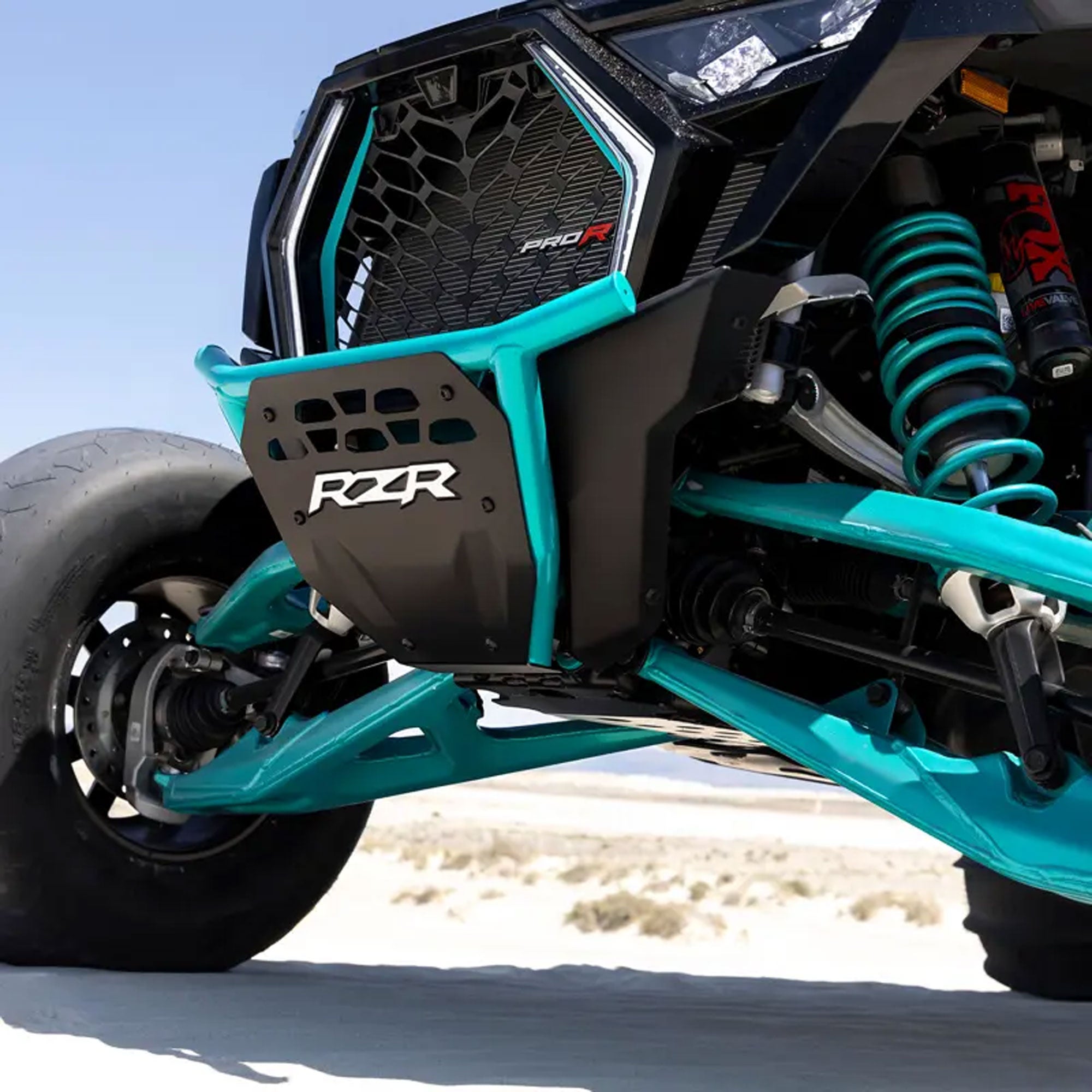 Polaris 2891093-887 Radiant Green Pro Armor Aluminum Front Grille RZR Pro R 4