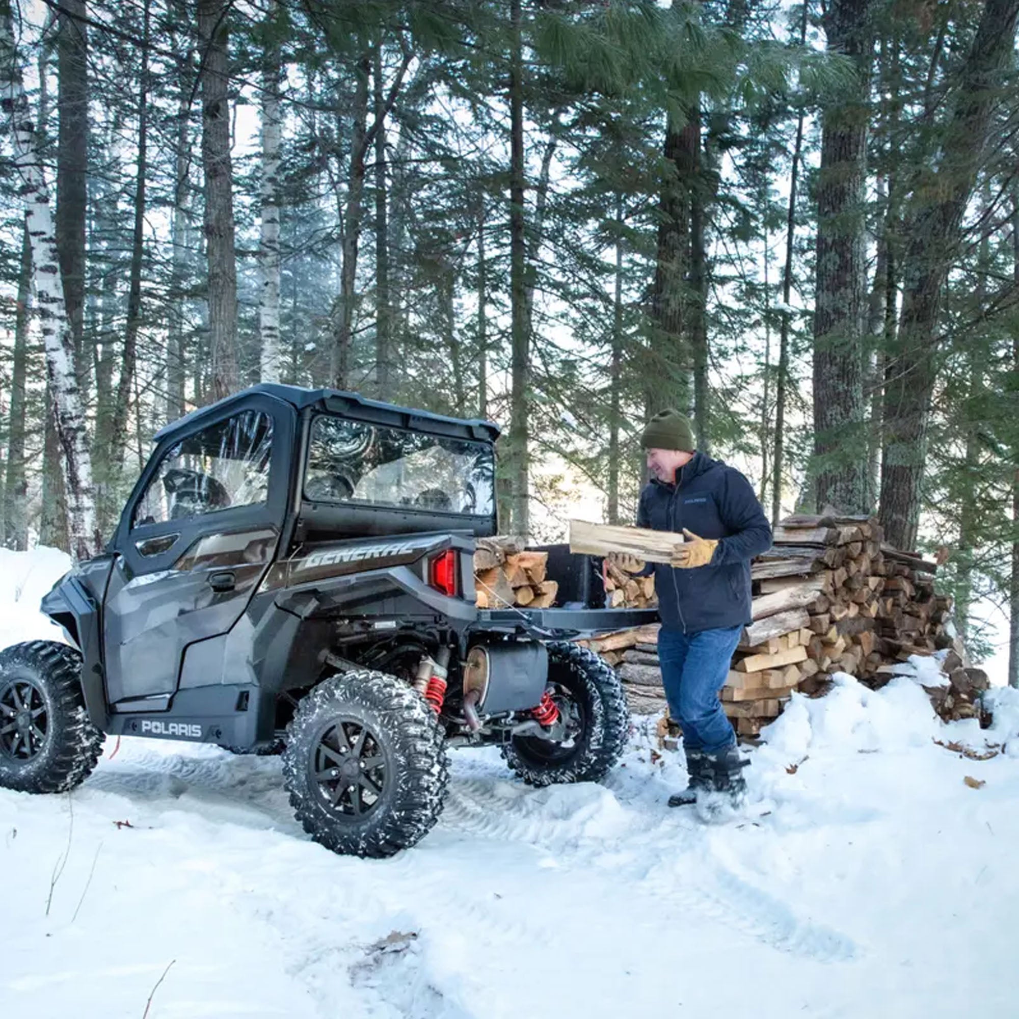 Polaris Rear Glass Lock n Ride Panel 2891289