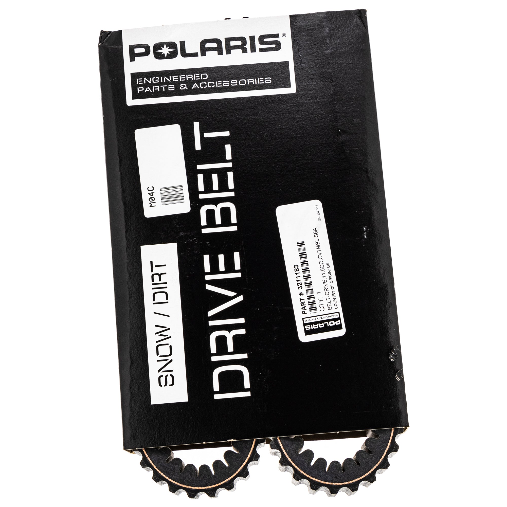 Polaris 3211183 Drive Belt SKS RMK Pro-RMK Assault 146 155 163 174 800