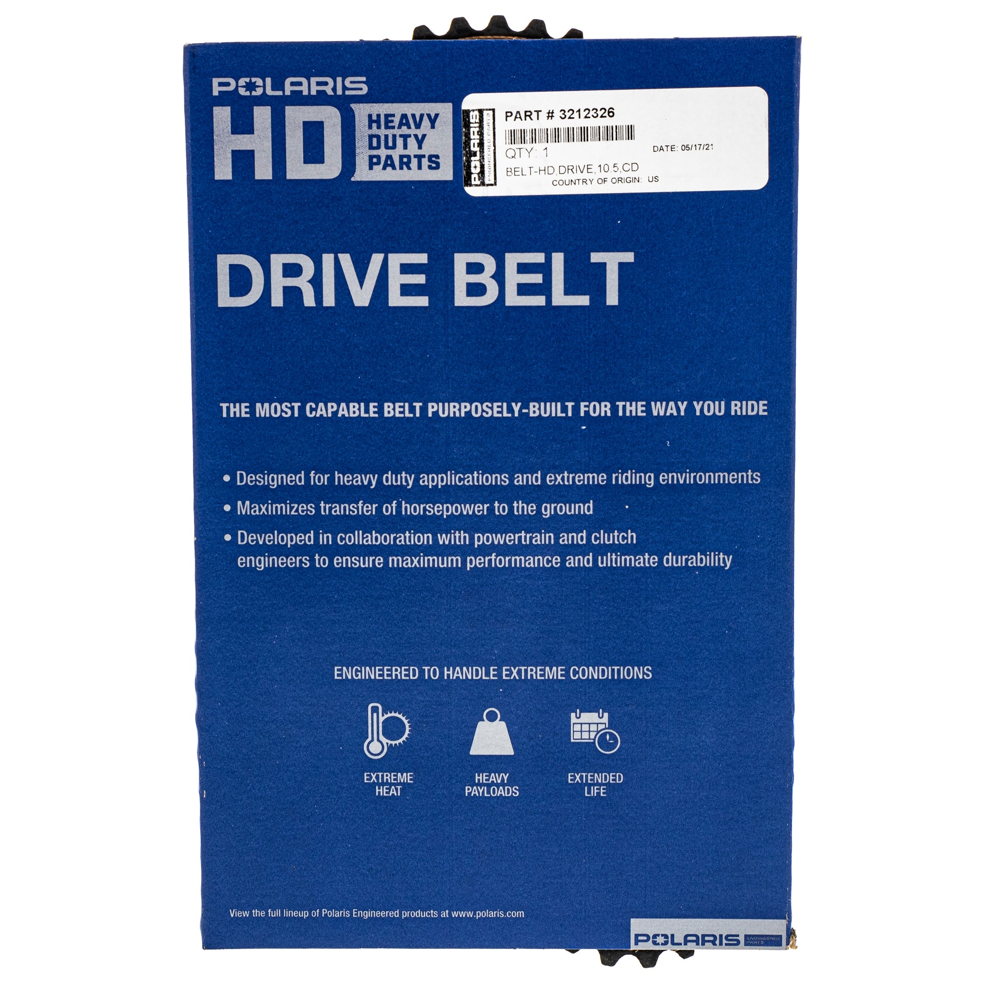 Polaris 3212326 Drive Belt