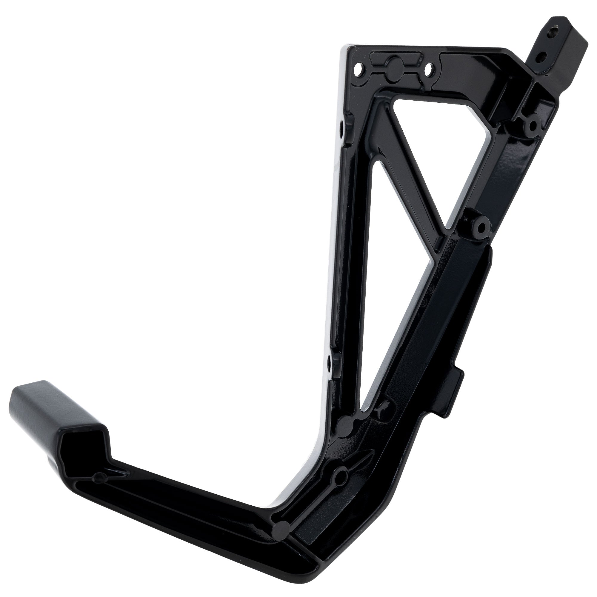 Polaris Gloss Black Left Footrest Support 5143266-067