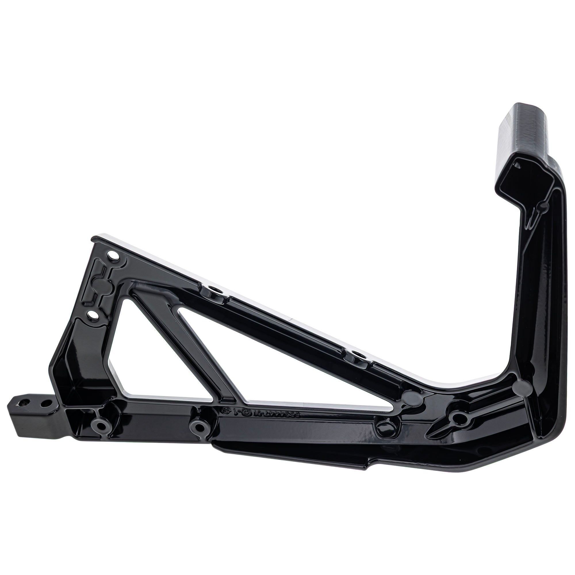 Polaris 5143267-067 Gloss Black Right Footrest Support