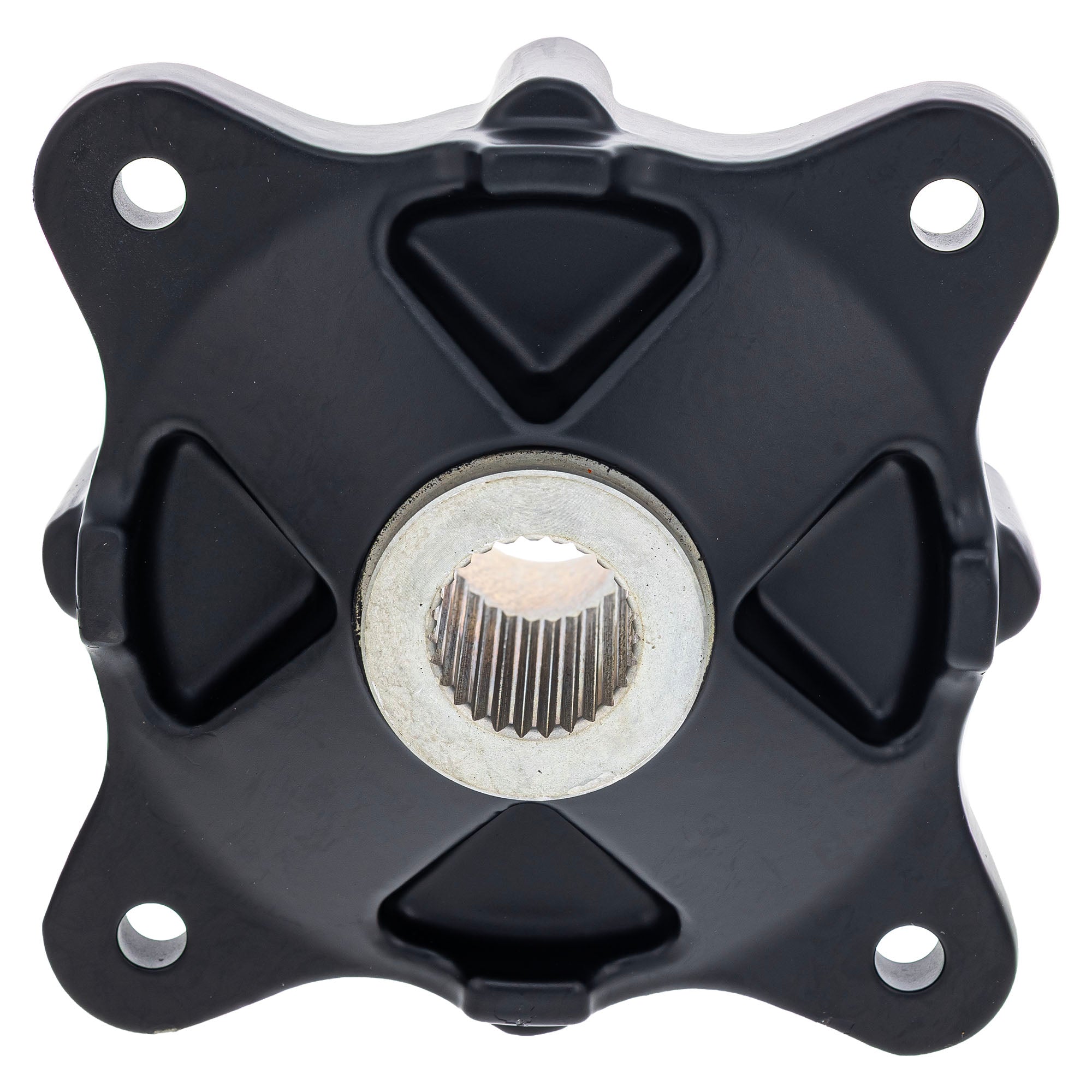 Polaris 5143629-458 Rear Wheel, Mach, M.Blk Hub