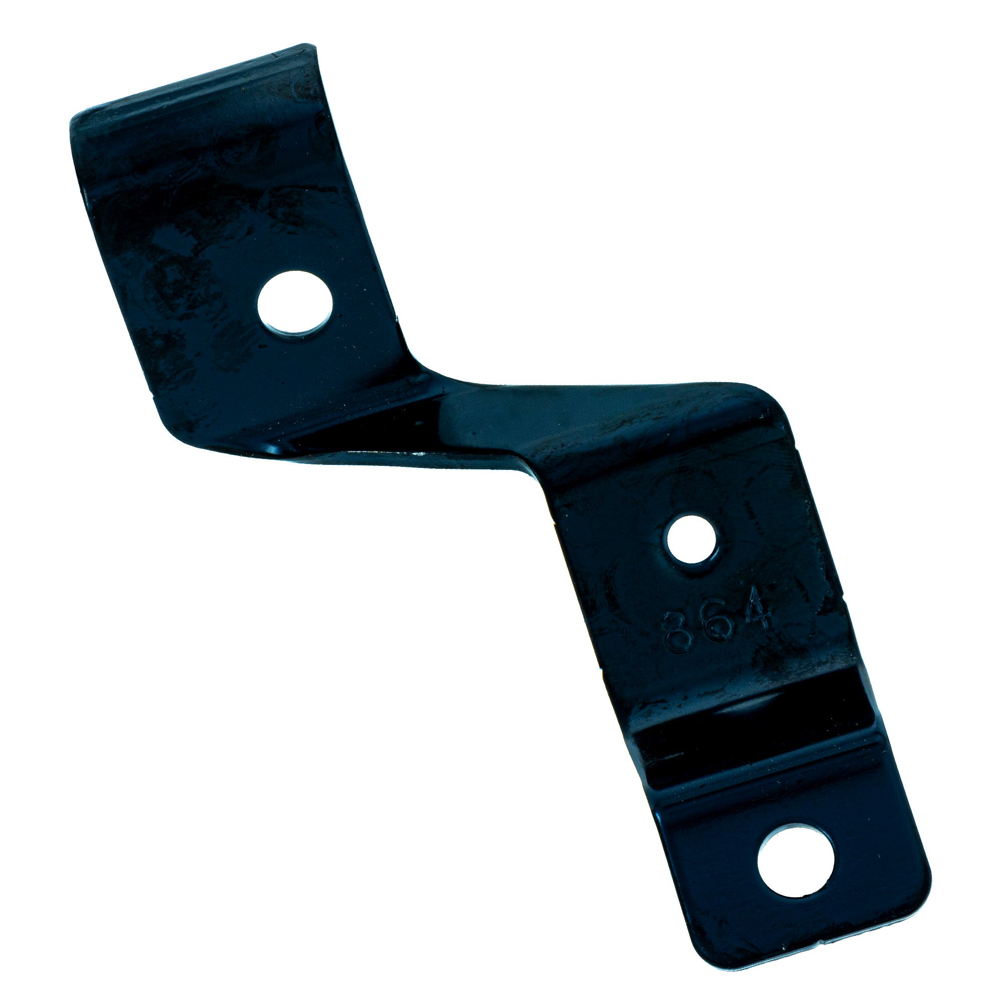 Polaris 5270864-329 Black E-Coat Front Upper Right Bumper Mount Bracket