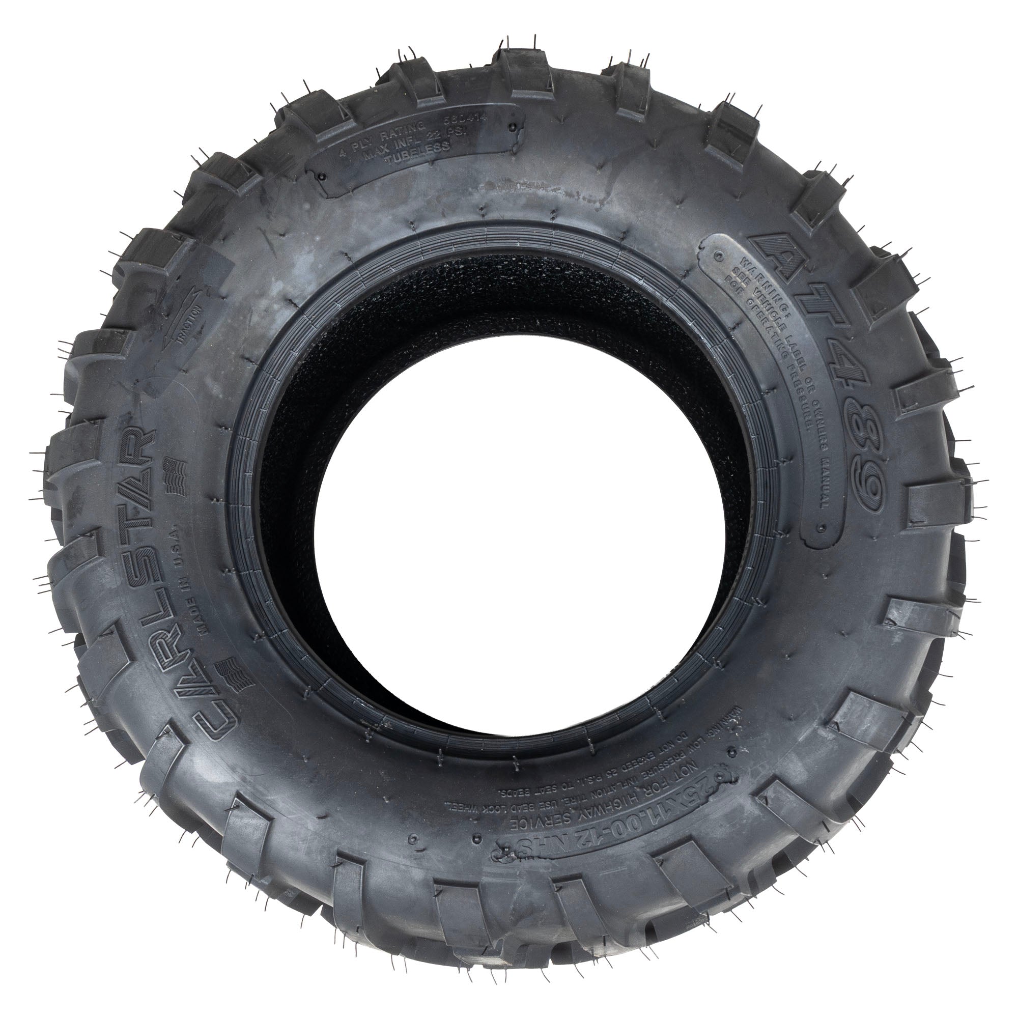 Polaris 5419391 Rear AT E-Mark Tire 25x11-12 Brutus Ranger 800 Crew Diesel
