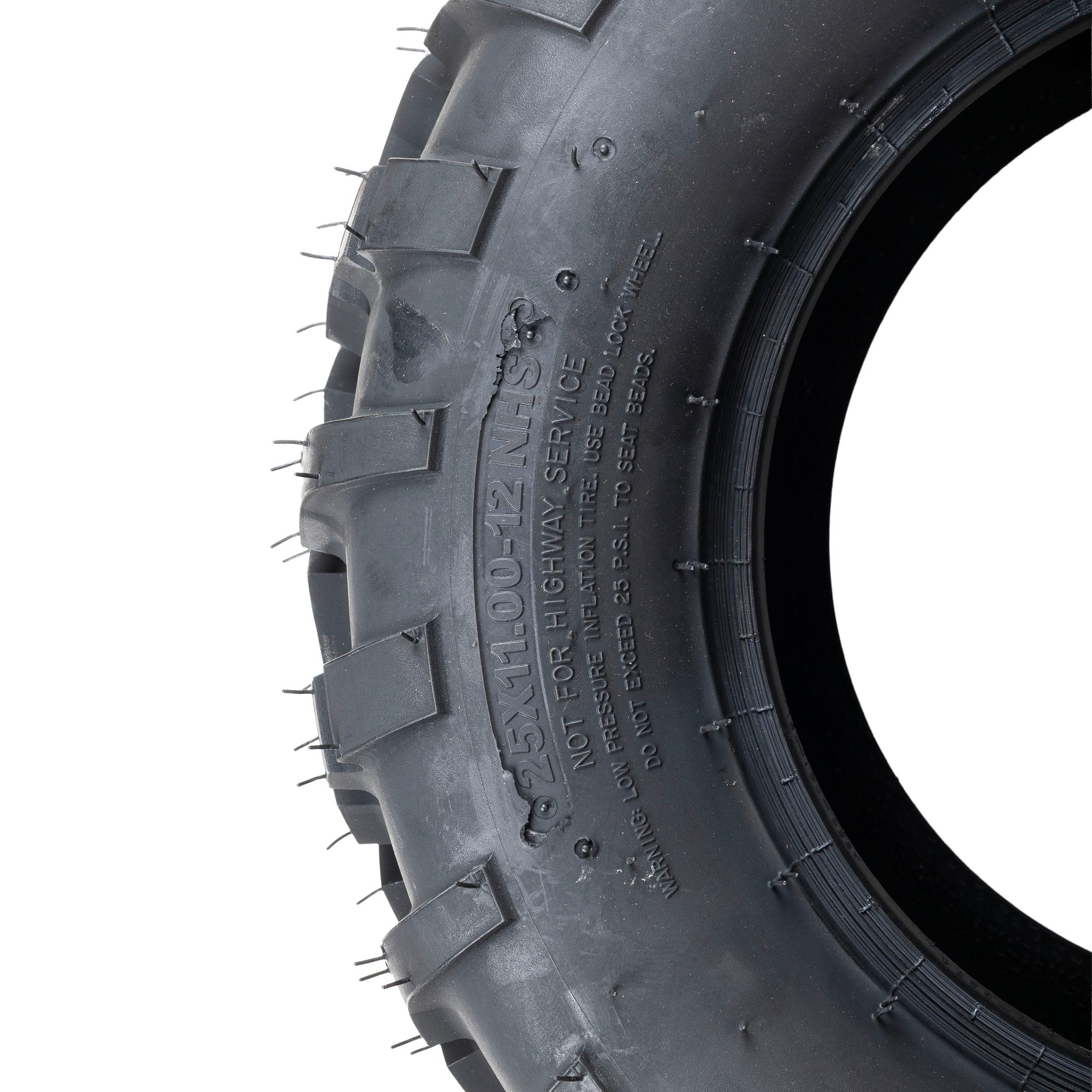 Polaris 5419391 Rear AT E-Mark Tire 25x11-12 Brutus Ranger 800 Crew Diesel