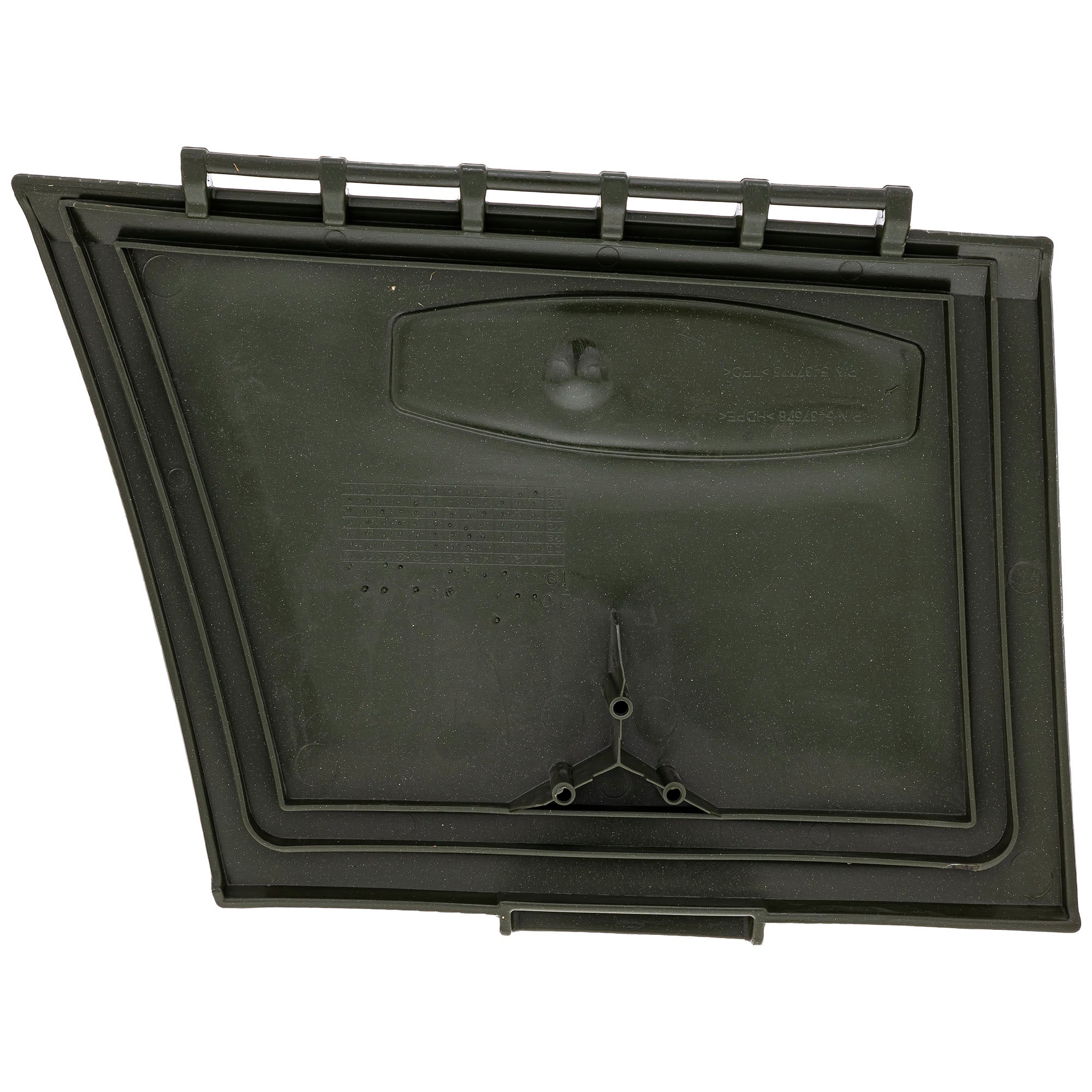 Polaris Sage Brush Green Metallic Glovebox Cover 5437578-498