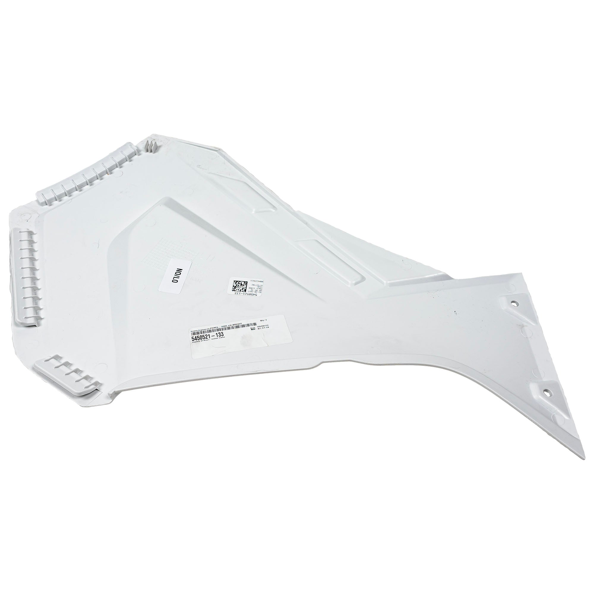 Polaris 5450521-133 PANEL-SIDE LH BRIGHT WHITE Sportsman 570
