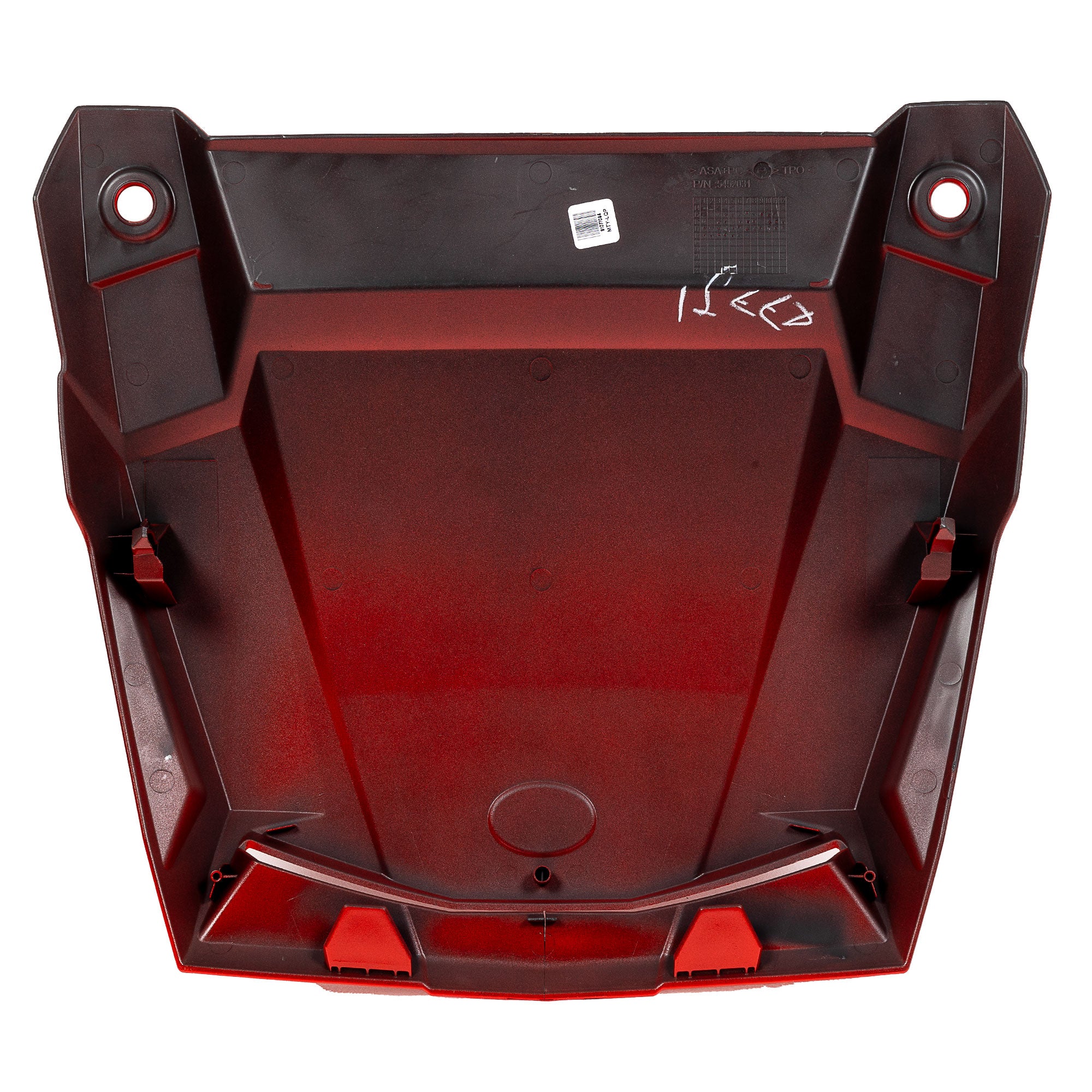 Polaris 5452494-293 Indy Red Center Hood | FixMyToys