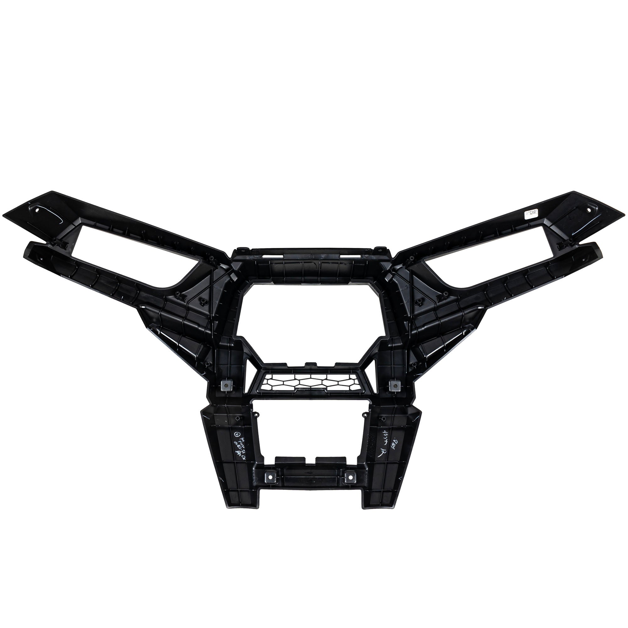 Polaris Black Front Routered Fascia Assembly 5452675-070