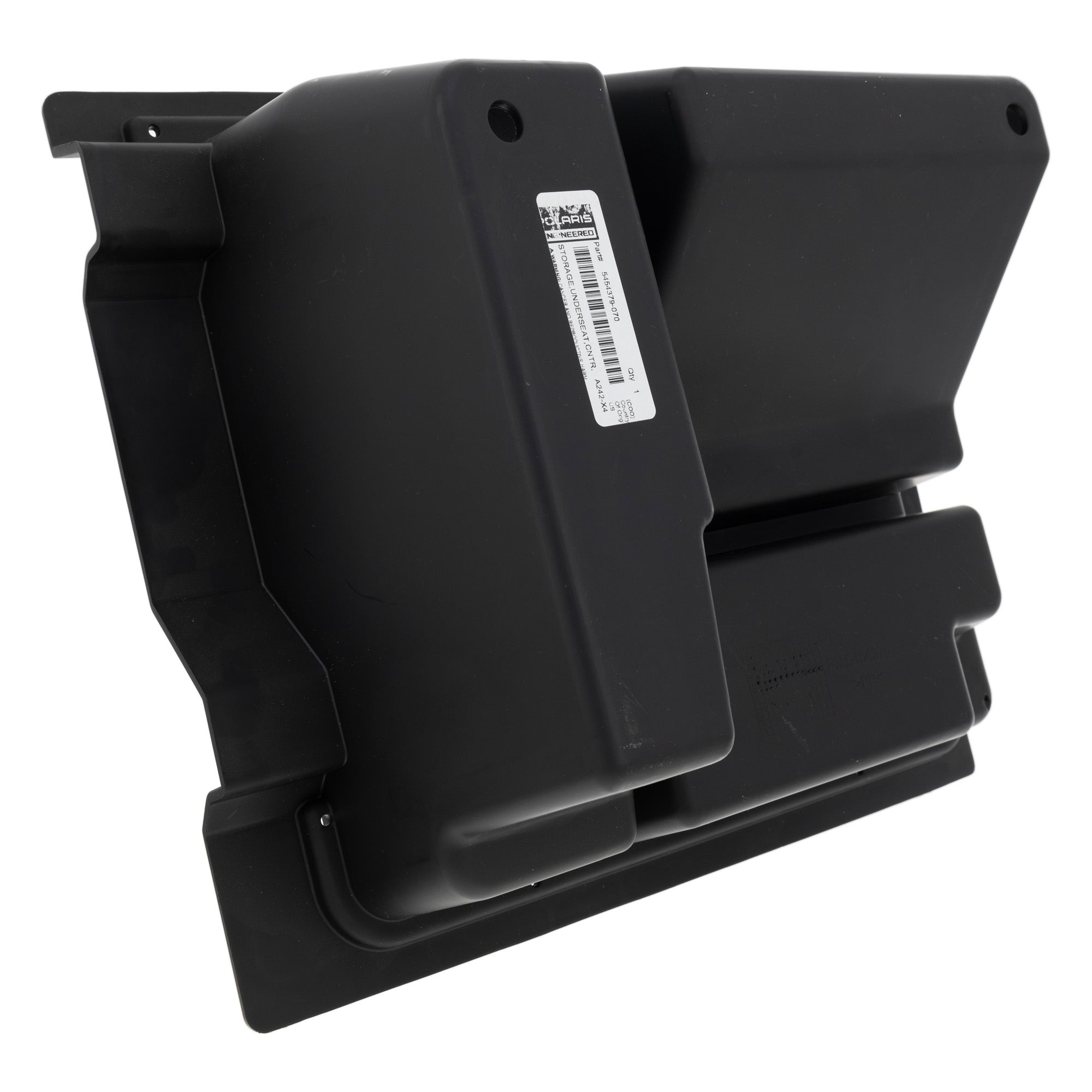 Polaris 5454379-070 STORAGE UNDERSEAT CNTR BLK Part Ranger 1000 XP