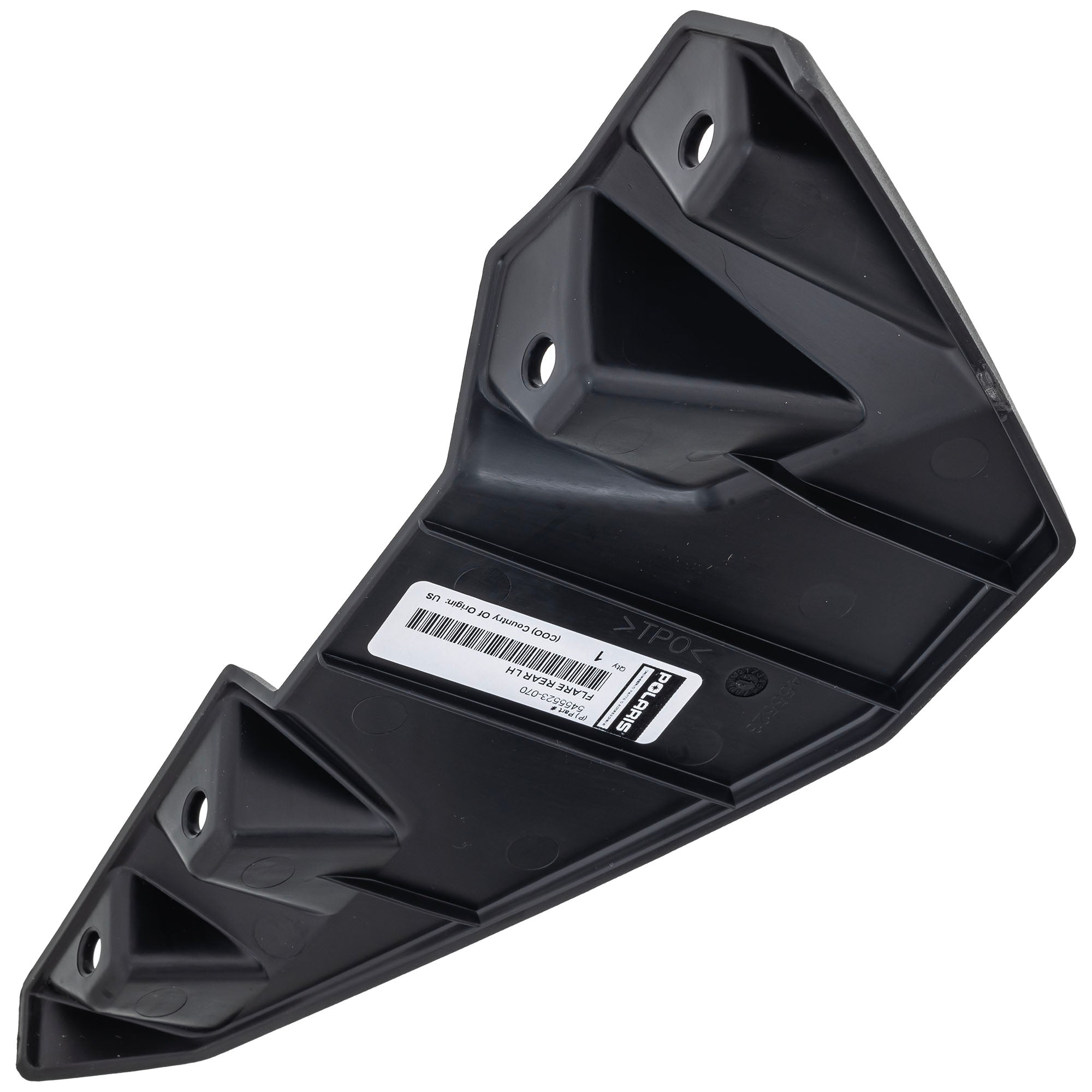 Polaris 5455523-070 Black Rear Left Hand Flare Scrambler XP S Limited 1000