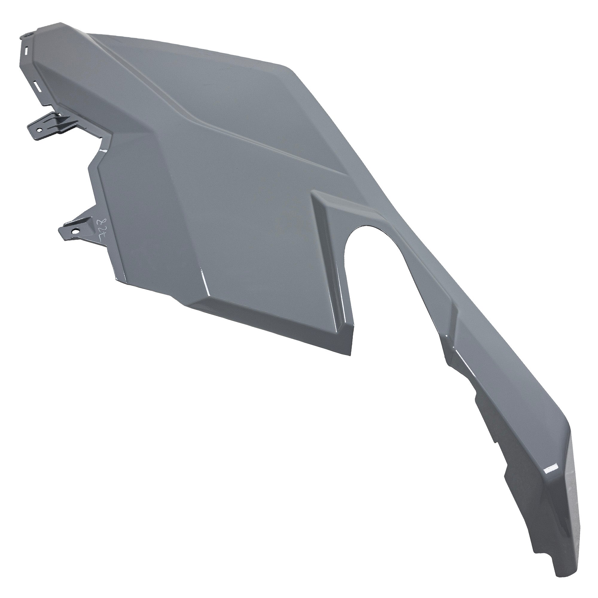 Polaris 5455883-728 Ghost Gray Front Right Fender