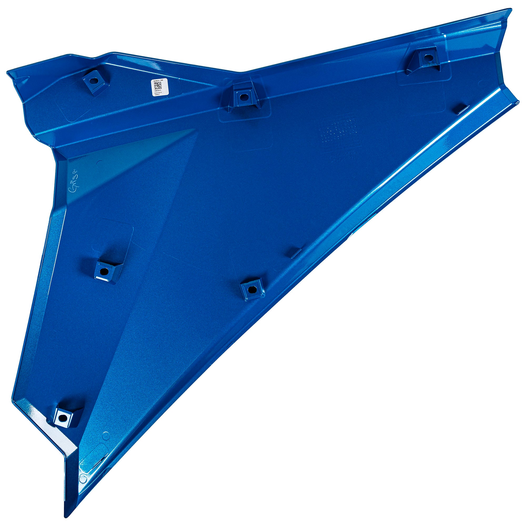 Polaris 5456079-696 Electric Blue Metallic Rear Upper Right Door Panel