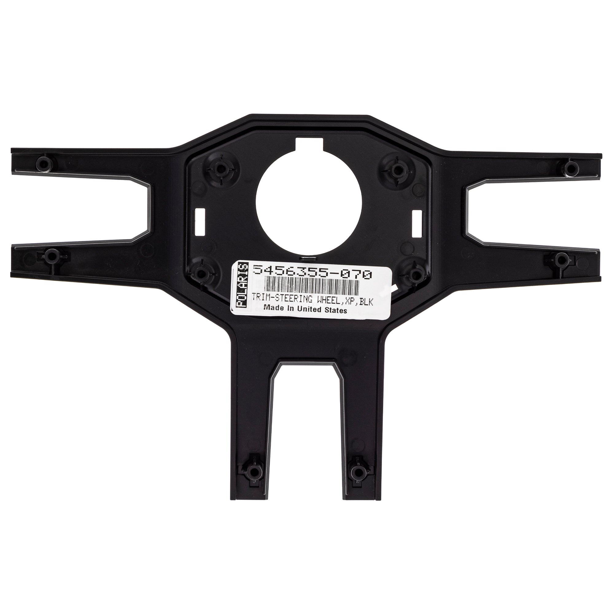 Polaris 5456355-070 Black XP Steering Wheel Trim 2021 Ranger 100 OEM0